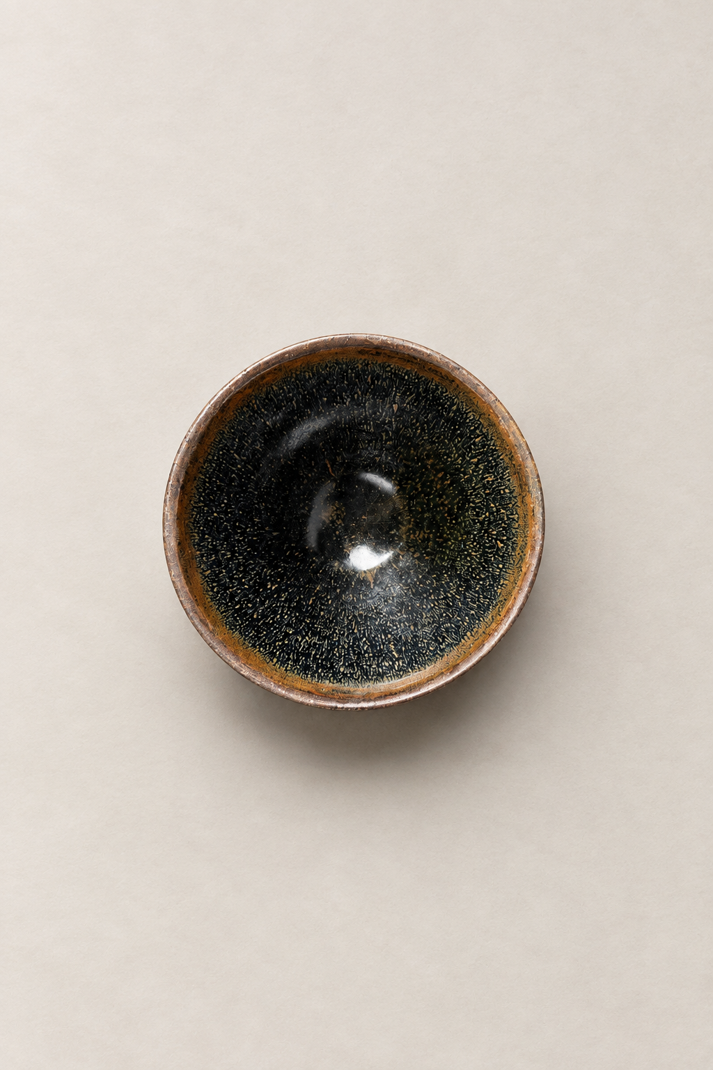Song Dynasty Jian-ware ‘Hare’s fur’ Tea Bowl 宋 建窯兔毫盞