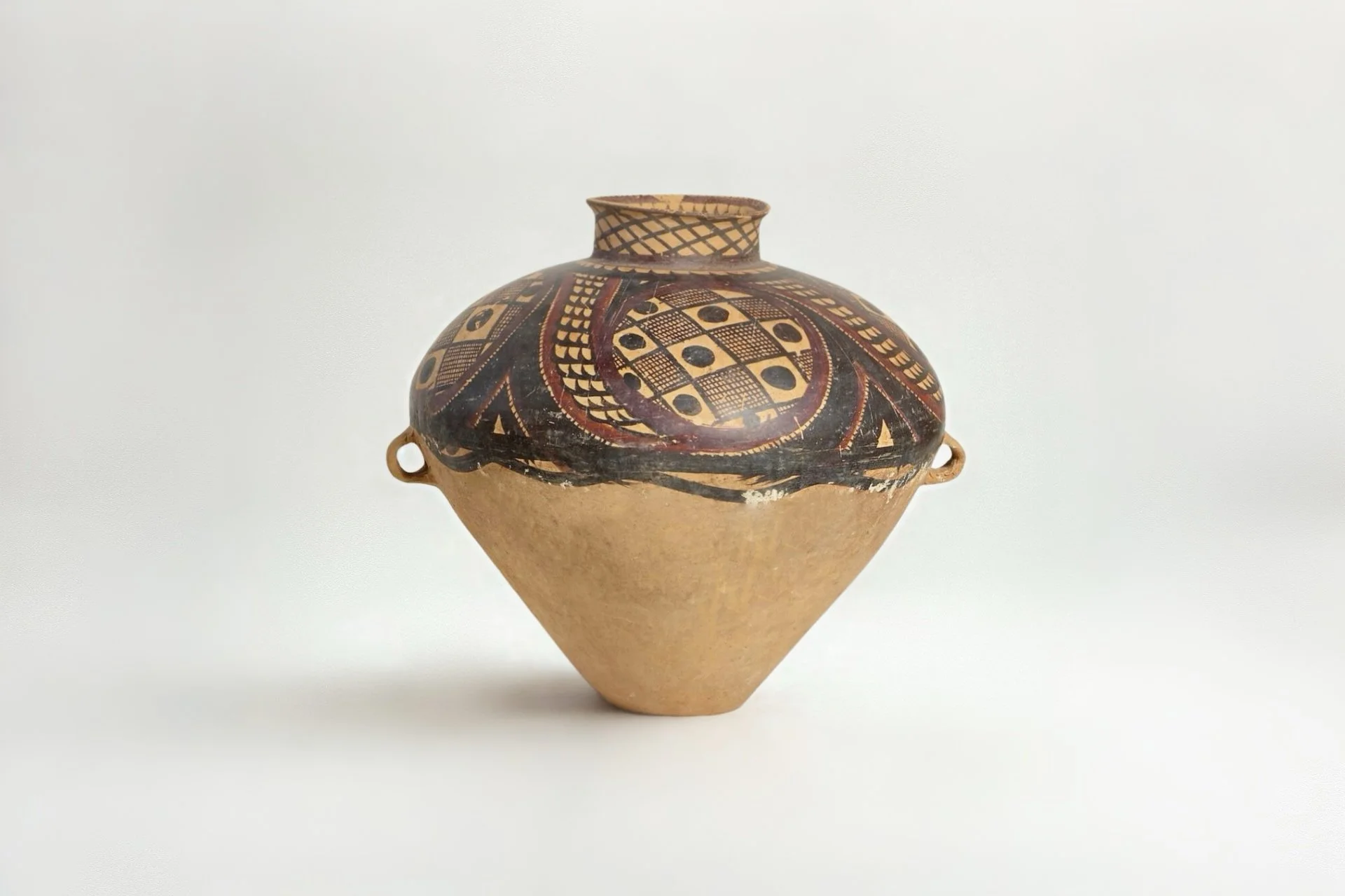 新石器時期 馬家窯文化 彩繪陶罐