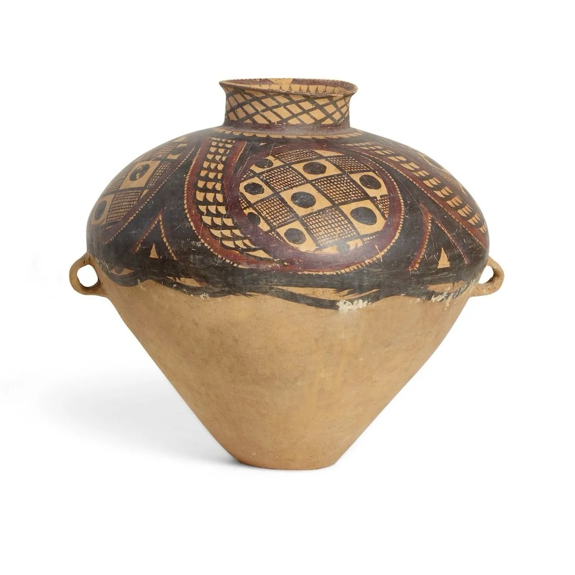 新石器時期 馬家窯文化 彩繪陶罐