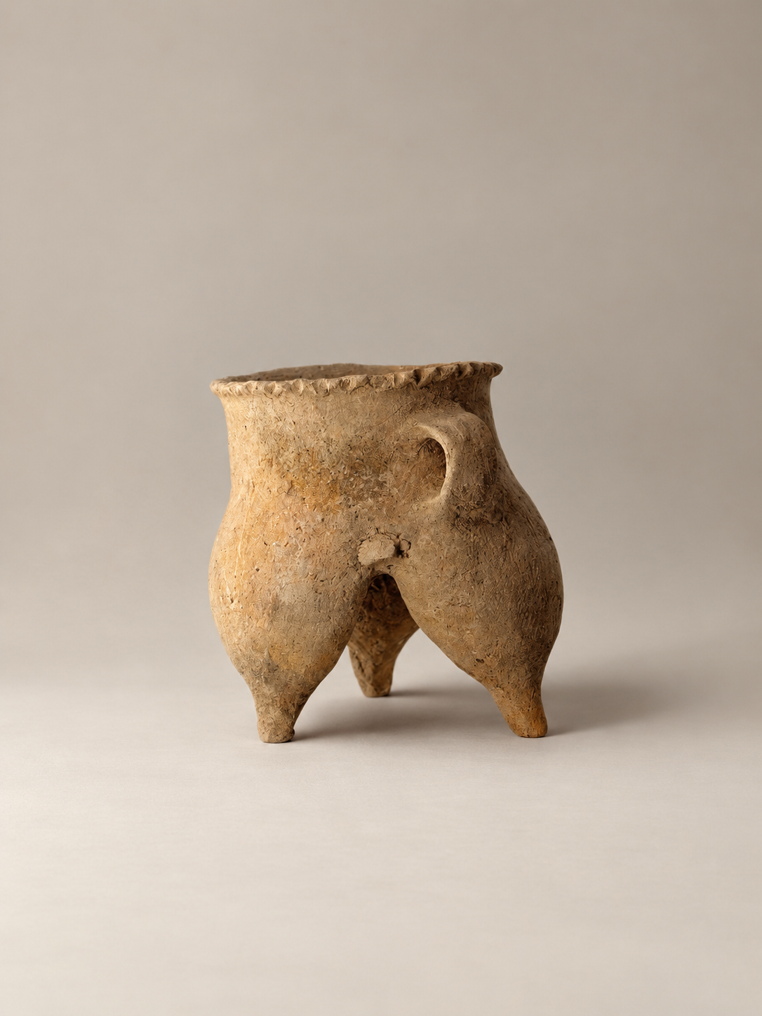 Neolithic Dawenkou Culture Tripod Vessel 新石器時代 大汶口文化 三足陶鬲