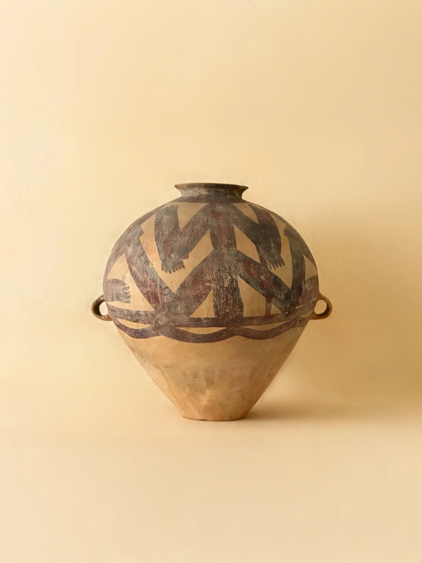 Neolithic Painted Pottery Jar, Majiayao Culture, Machang Phase 新石器時代 馬家窰文化 馬廠類型 彩陶大罐