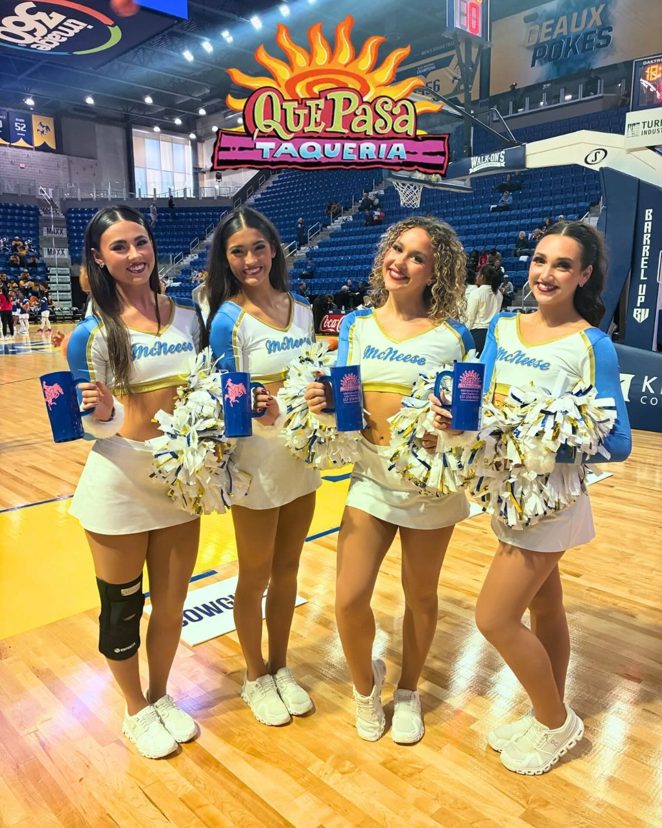 Huge Shout out to Que Pasa Taqueria for sponsoring our Game-day Dinner! @quepasa_casamanana Thank you for helping fuel our bodies and keeping us energized! We&rsquo;re so grateful for your support🌮🇲🇽💃🏽