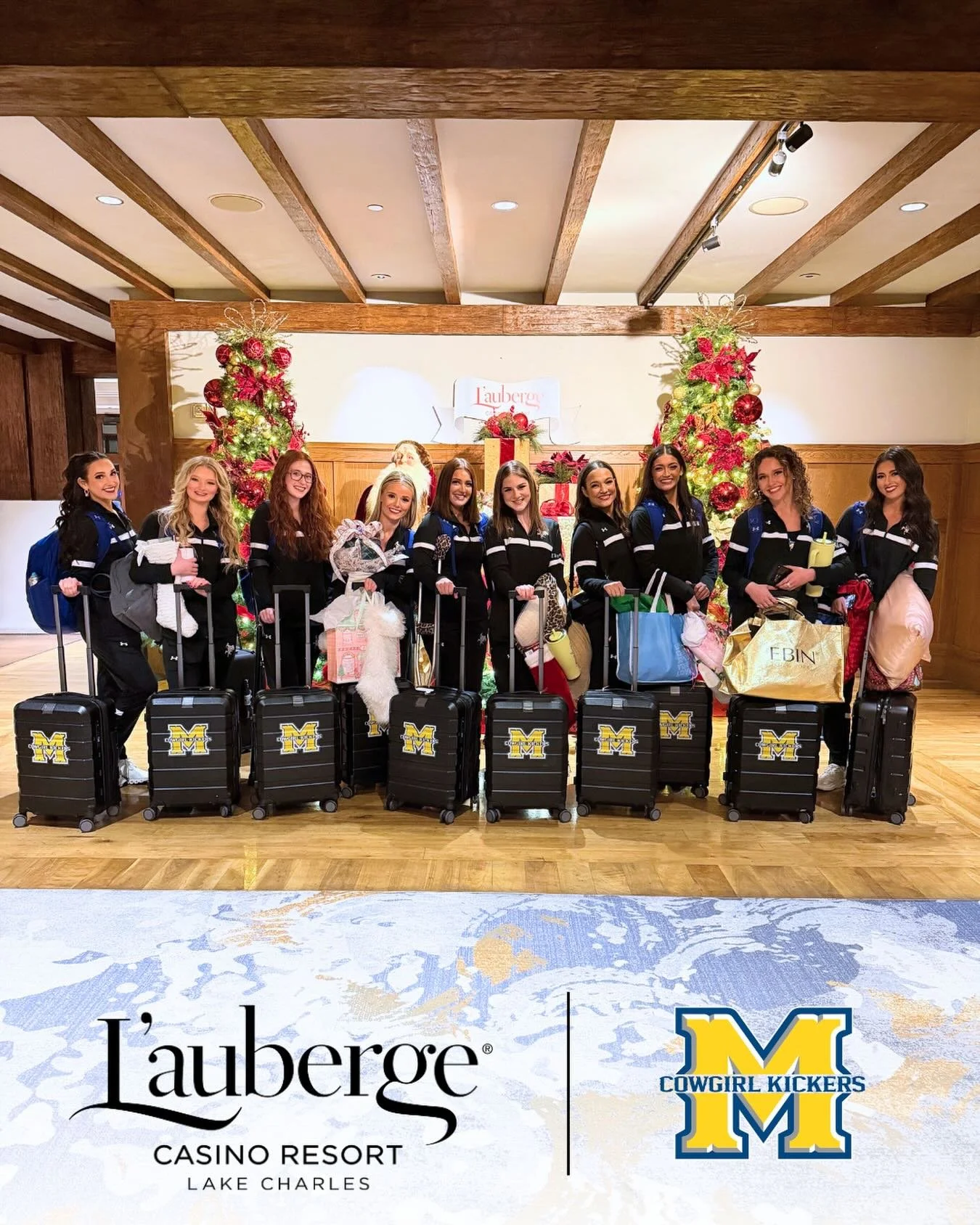 Happy Holidays and a huge thank you to L&rsquo;Auberge Casino Resort @laubergelc for hosting and sponsoring us during our annual Kickers Christmas party and giving us the space to prepare for Nationals!

From celebration to preparation, this weekend 