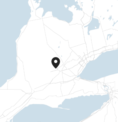 Map with a location marker in an unspecified area.