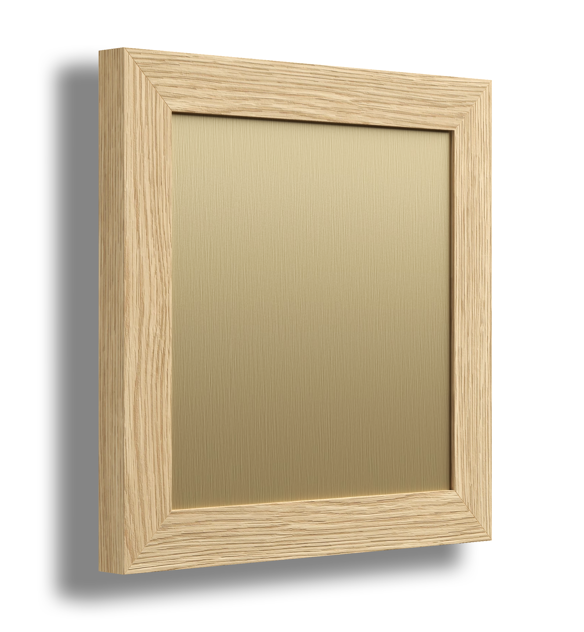 Mitre profile timber joinery door with a brushed bronze feature accent.