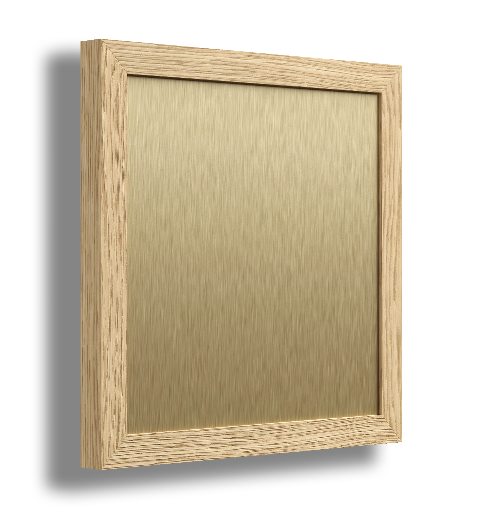 Mitre profile timber joinery door with a brushed bronze feature accent.