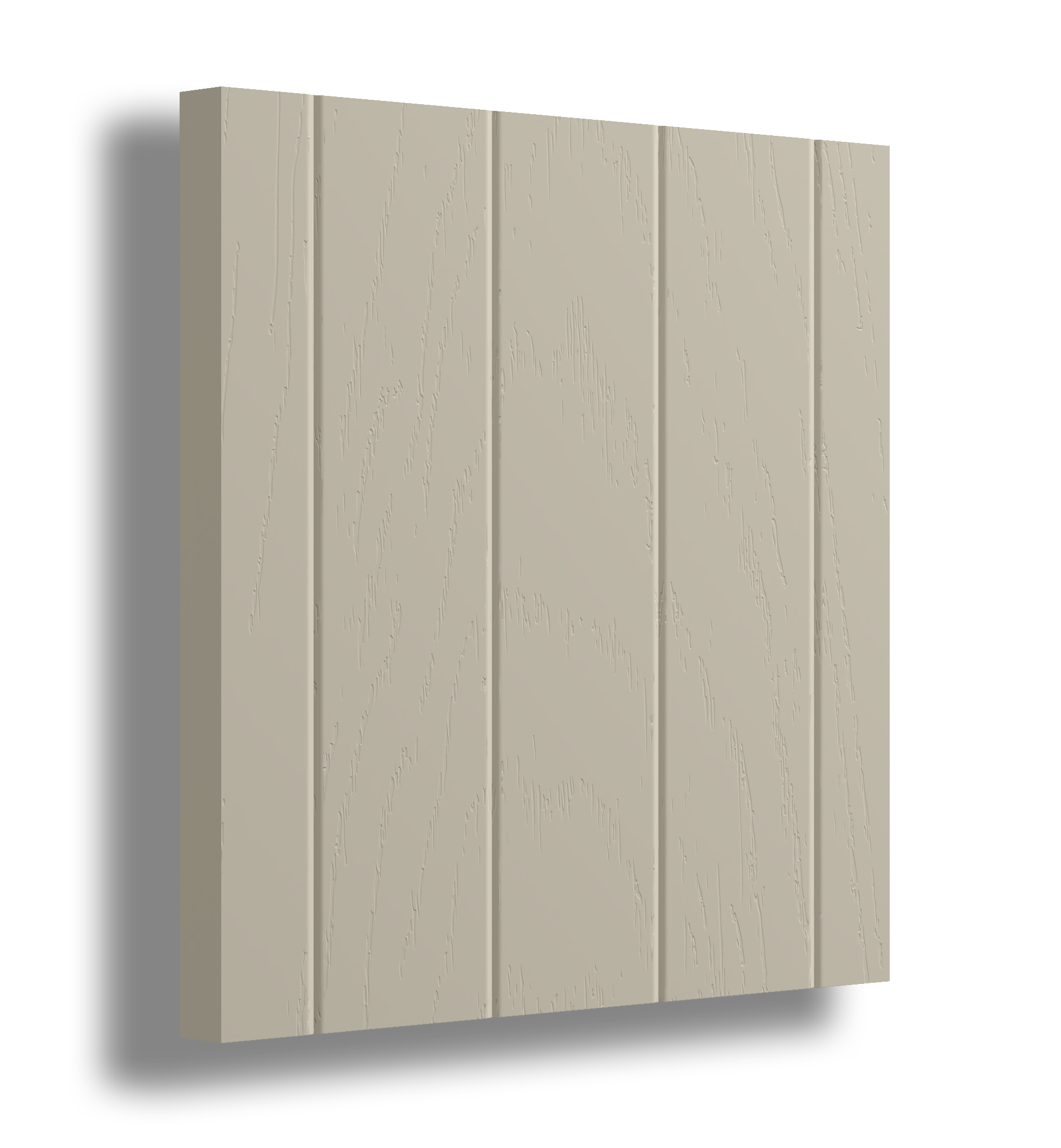 VJ profile timber joinery door painted in porters old stone wall .