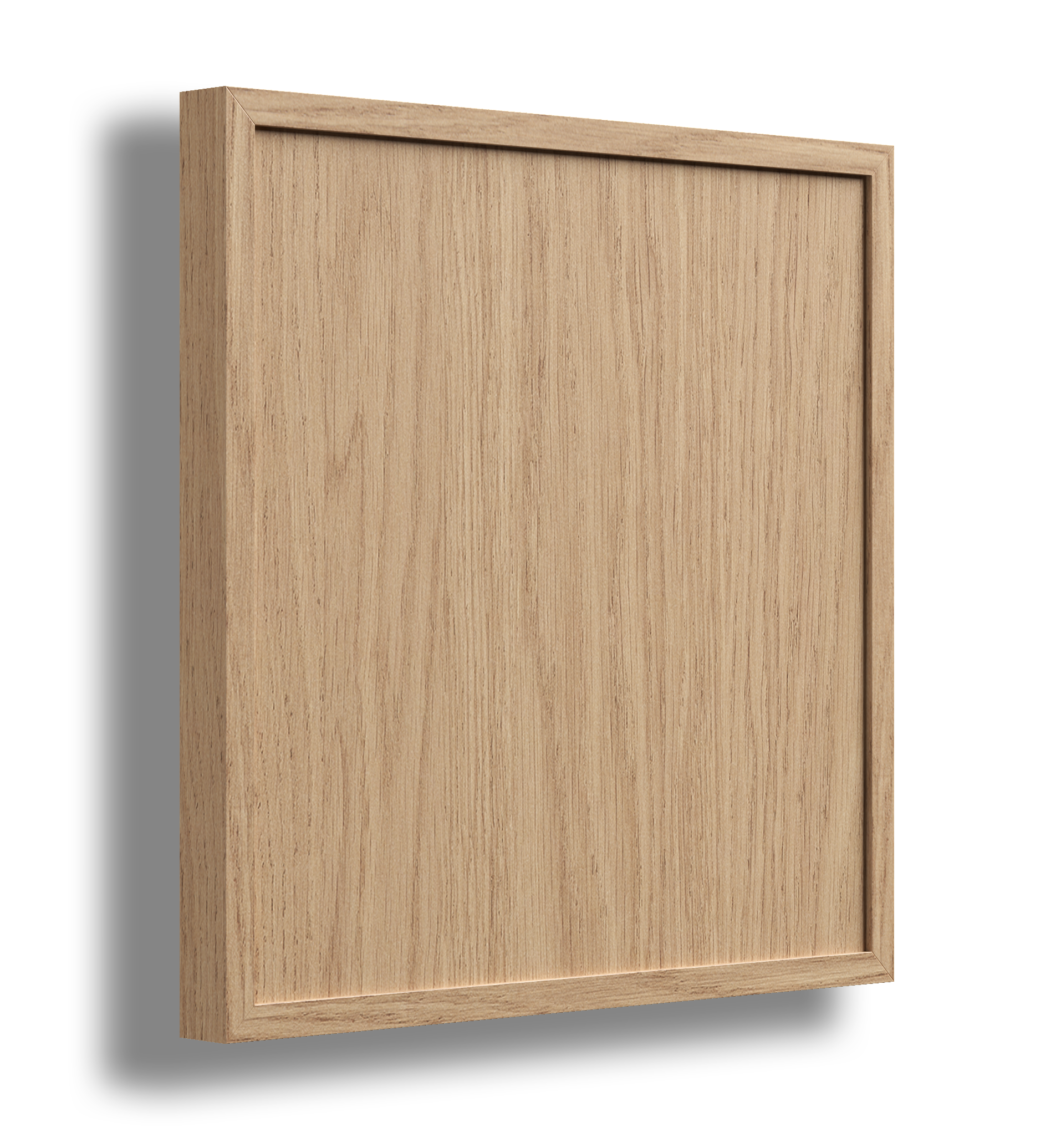 Wooden framed cork board or bulletin board.