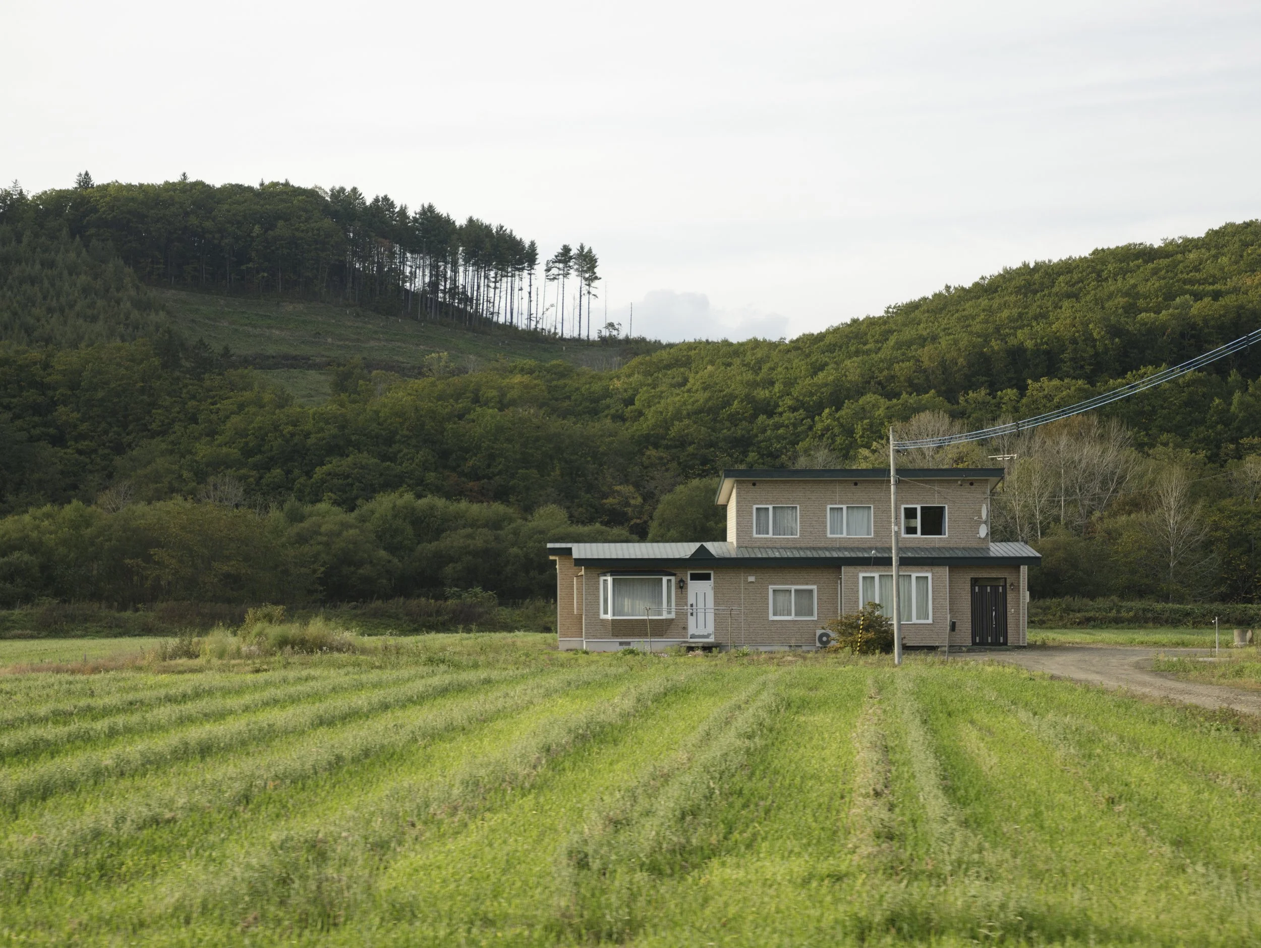 Farmhouse outside Wakasa, Hokkaido