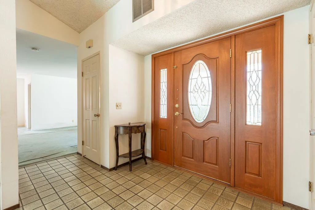 Entrance: BEFORE