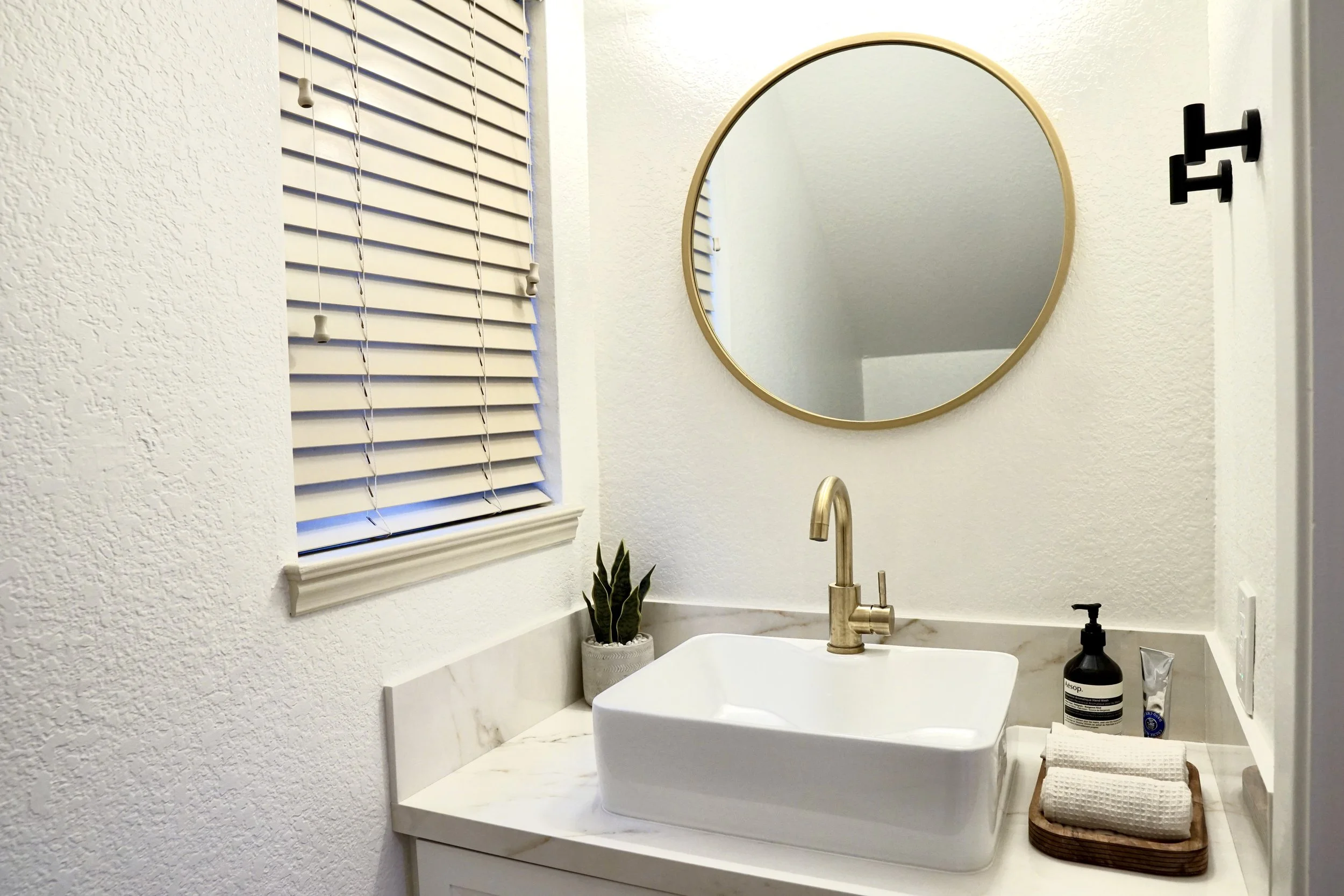 Hallway Bathroom: AFTER