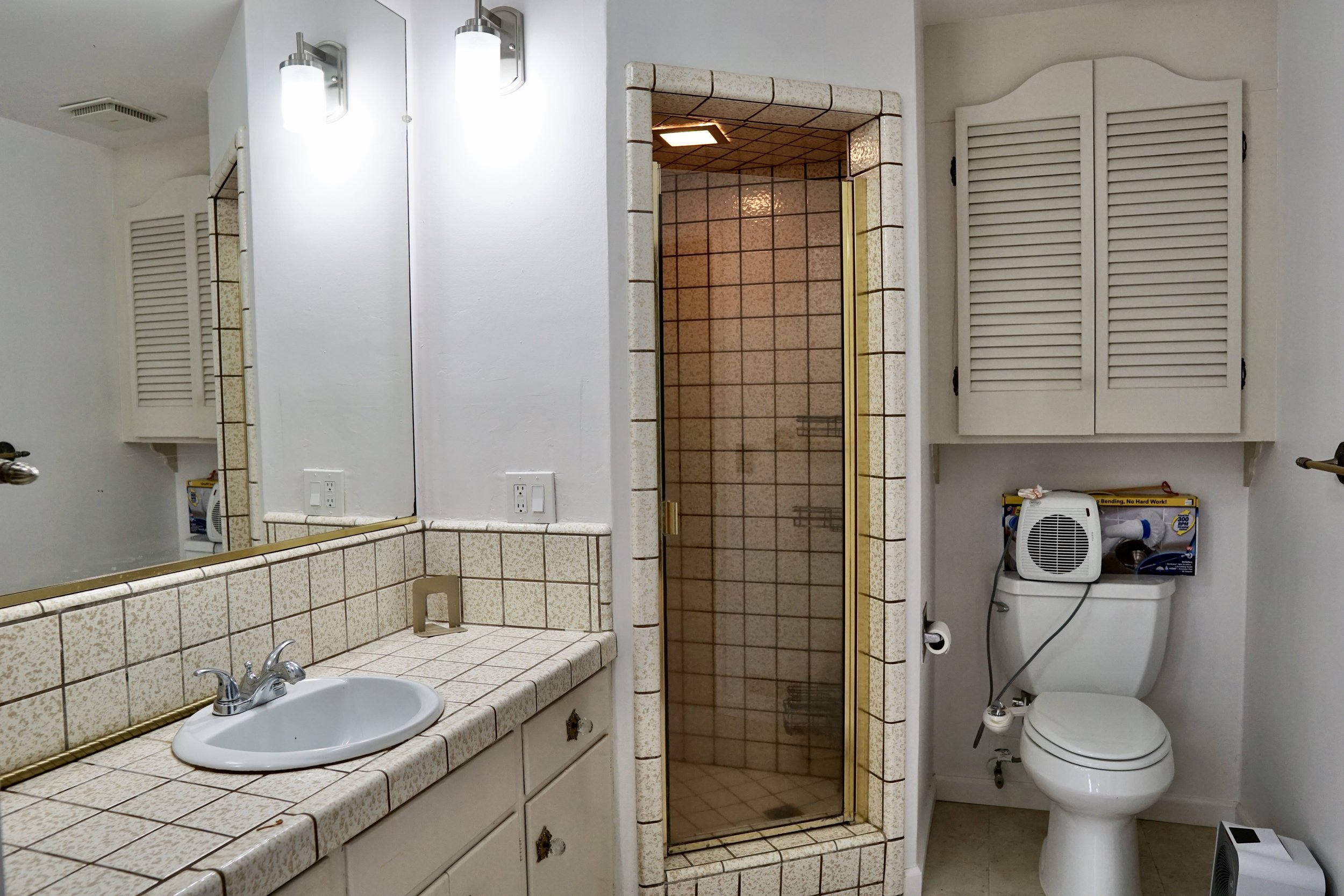 Master Bath: BEFORE