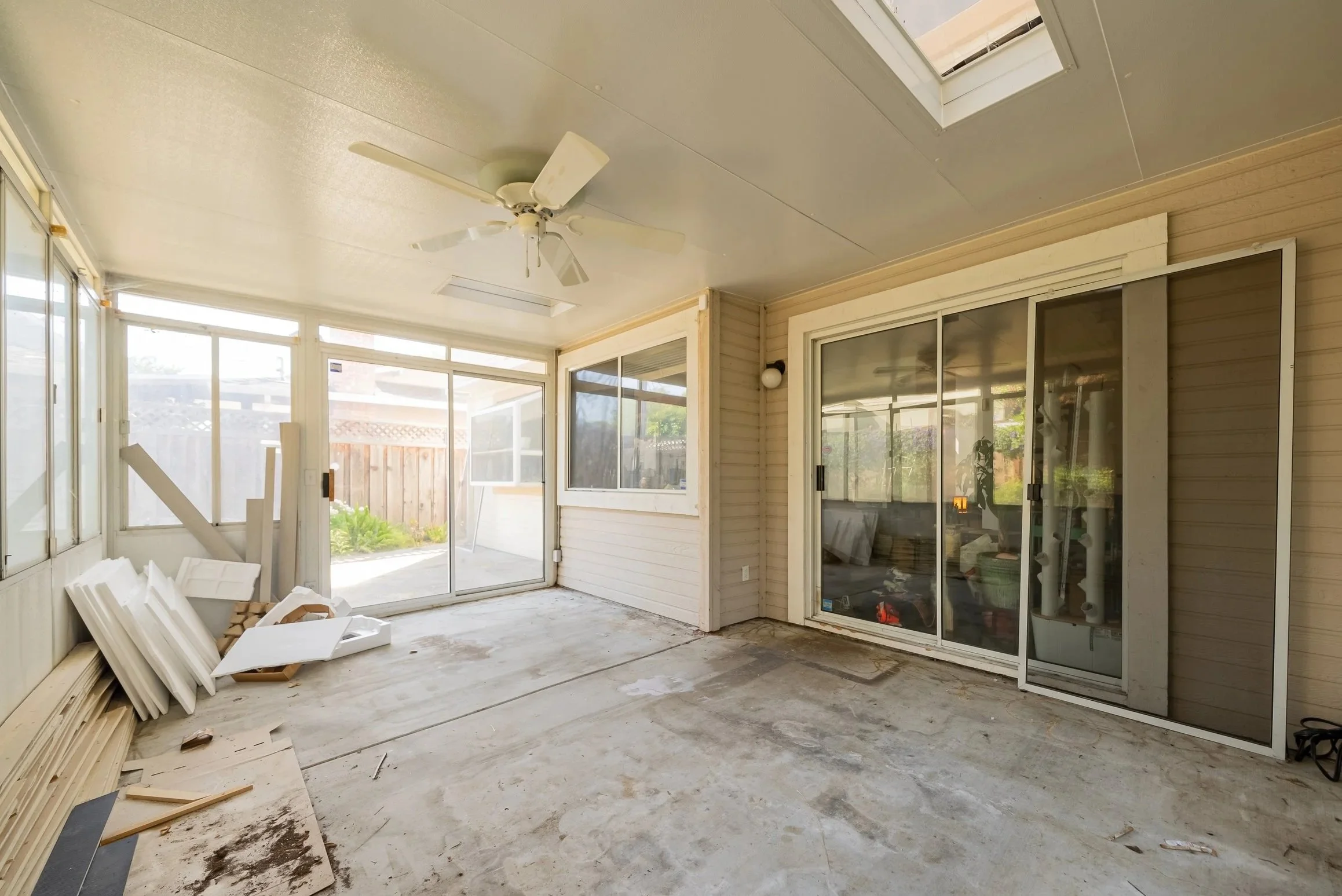 BEFORE: Sunroom