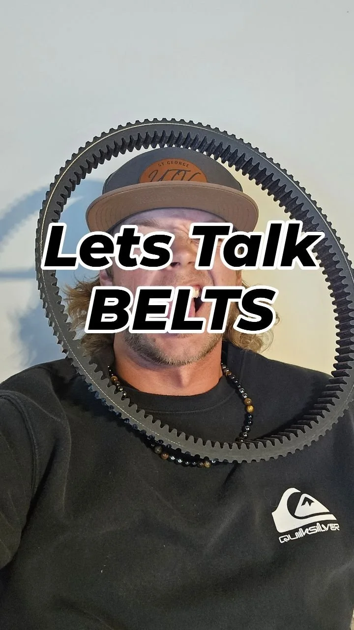 Coltons TUESDAY TIP!! Lets Talk Belts!!
Heat π₯ KILLS BELTS!
Low Speed = LOW RANGE!