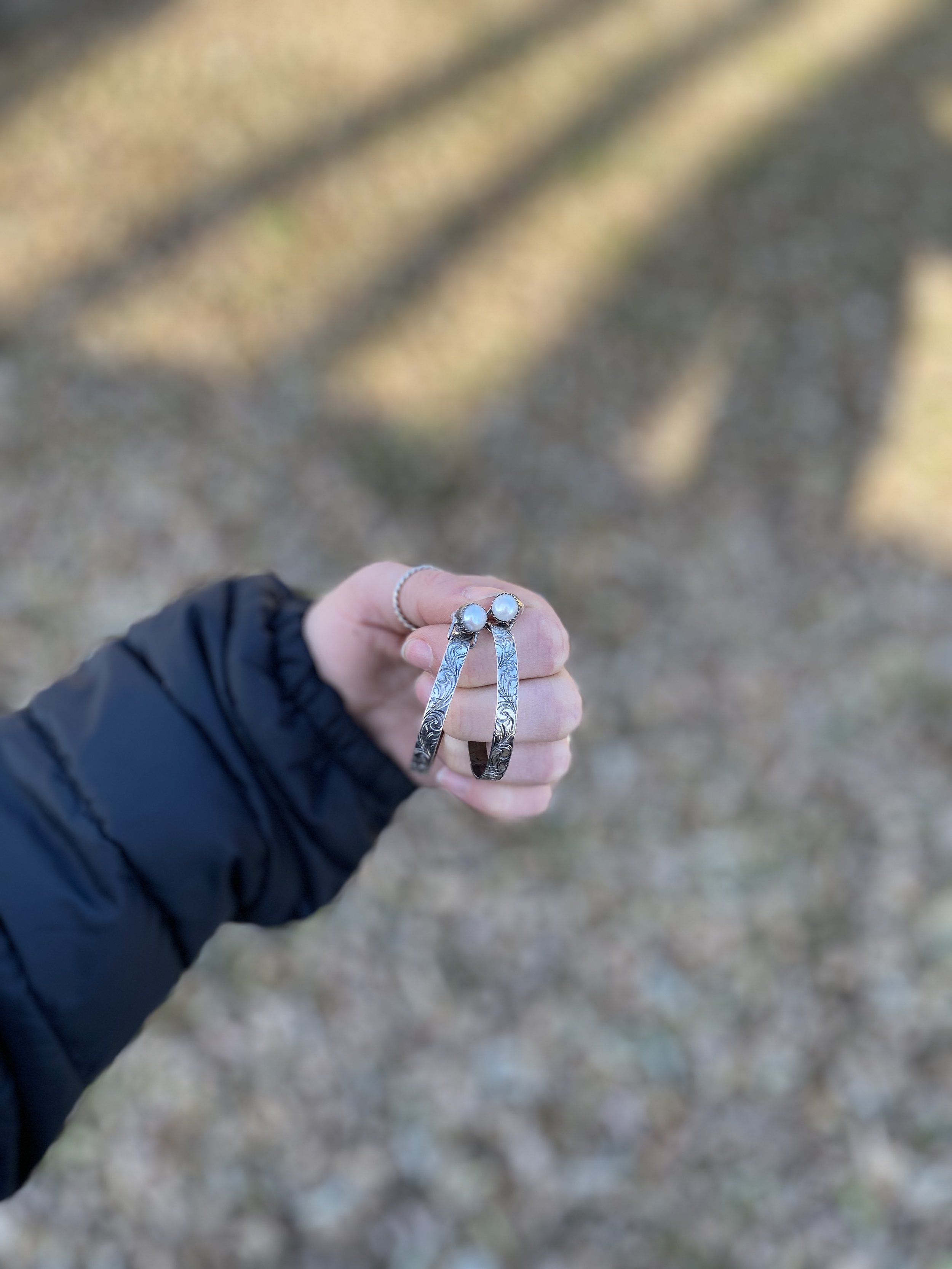 *Preorder* The Rancher's Pearl Hoops