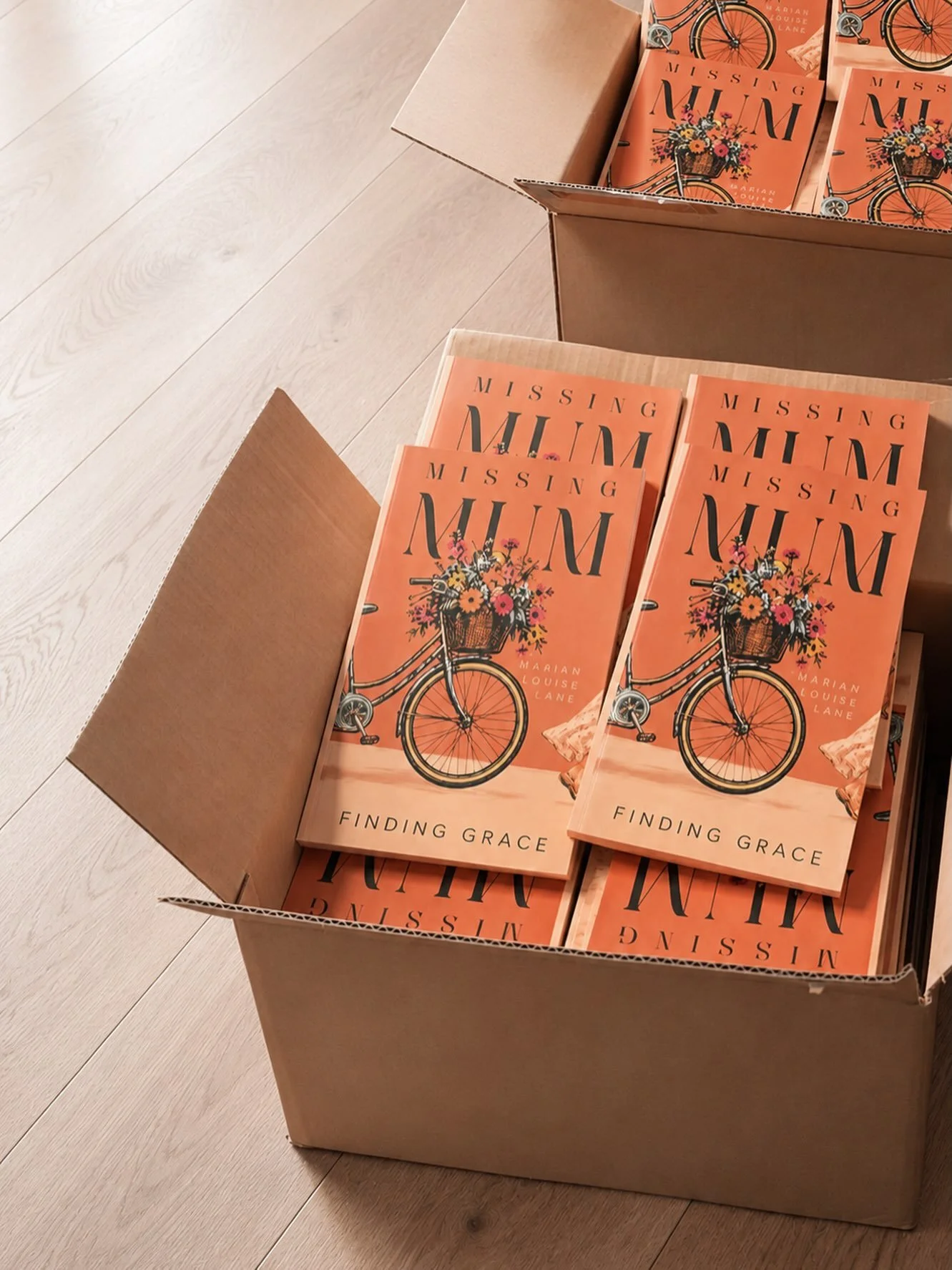 Kia ora friends. 
So after our wonderful UK adventure&hellip; look what was waiting for us! The physical copies of Missing Mum, Finding Grace have arrived. 
This story which began in lockdown - is now ready to travel further. Thank you for those who&