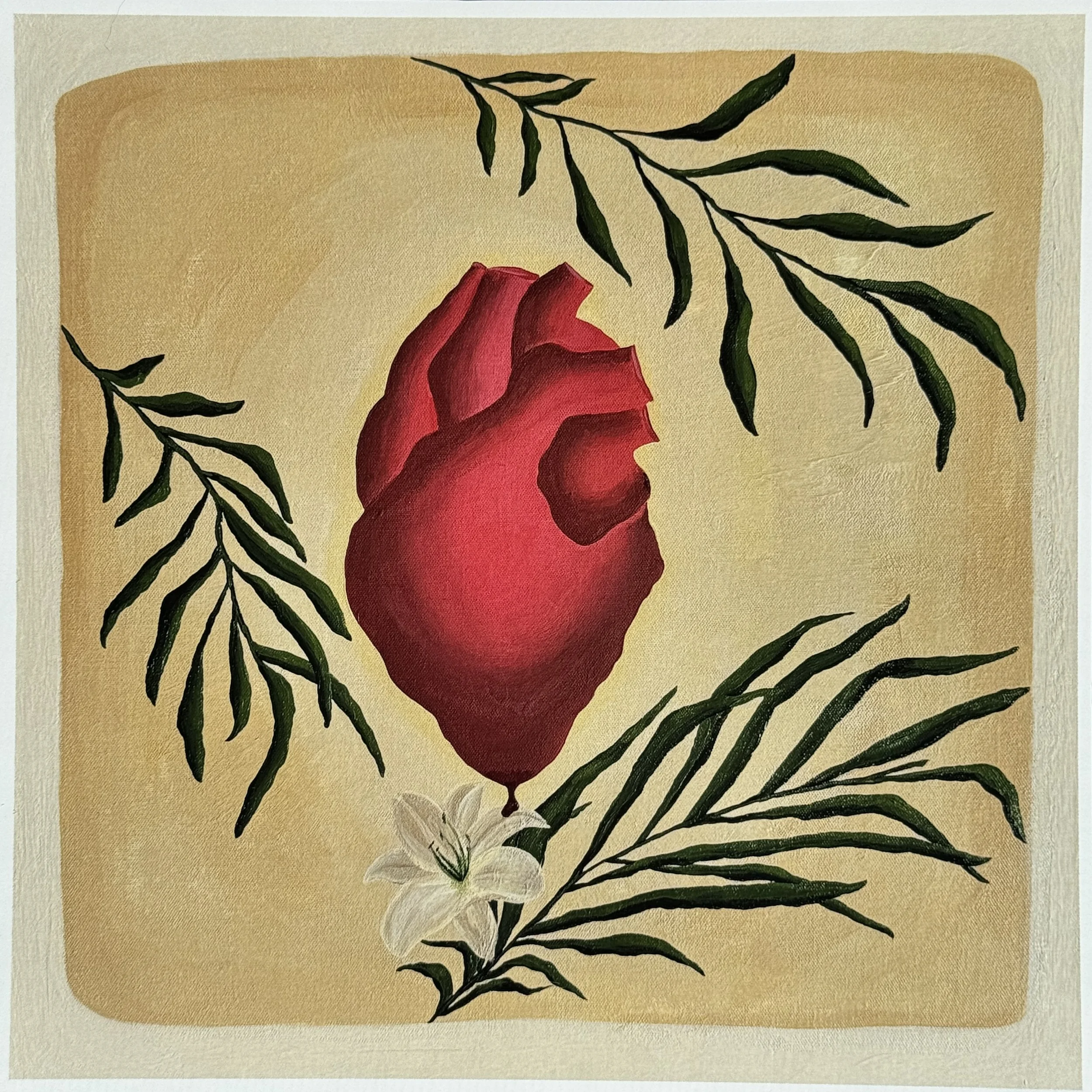Where Love Blooms 20" x 20"