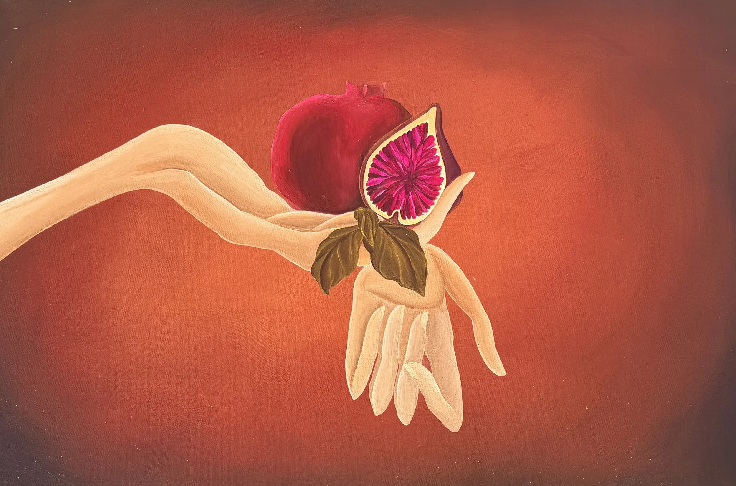The Fruits Of Her Labor 16" x 24"