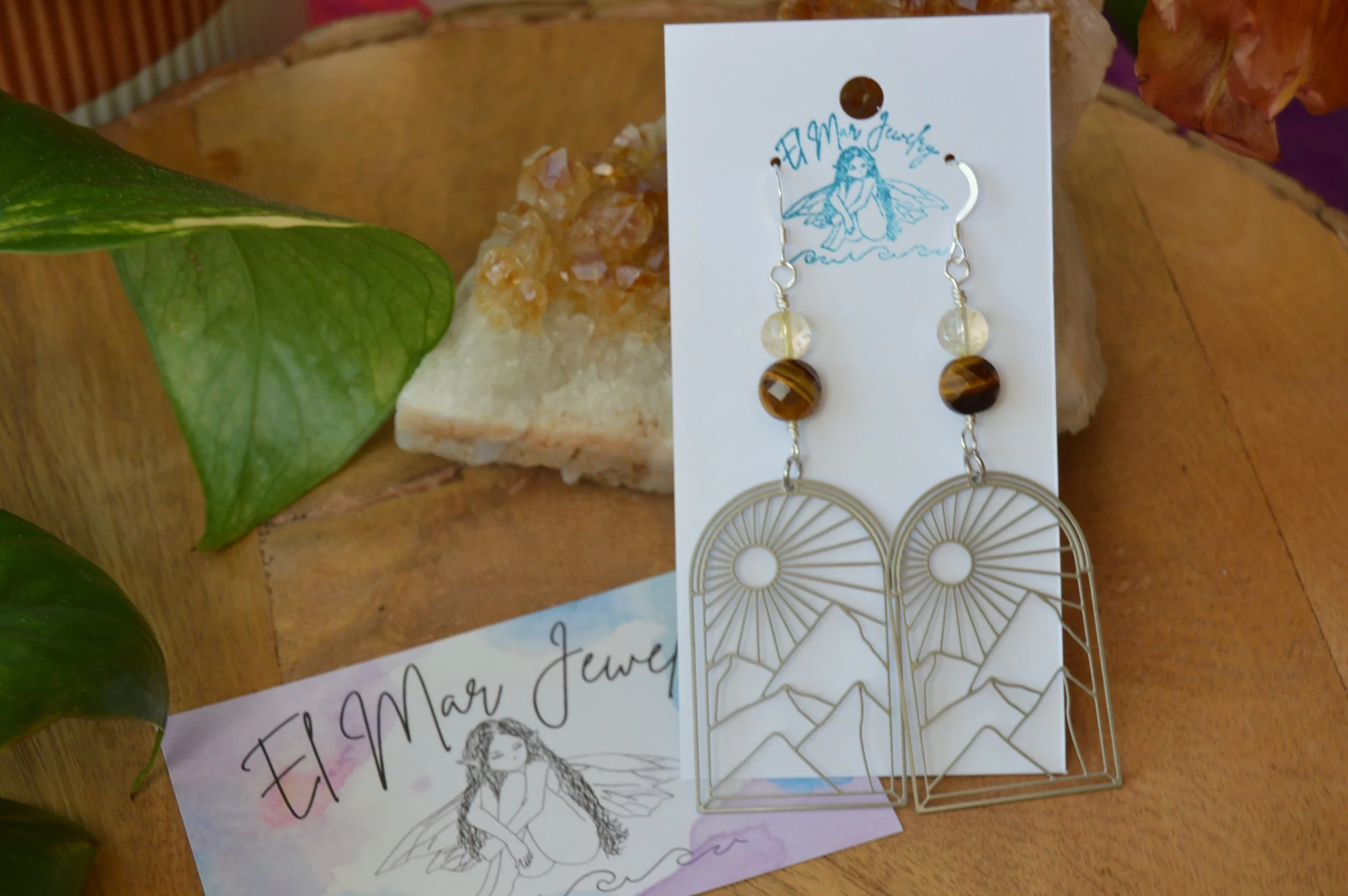 Mountain Sunrise Earrings