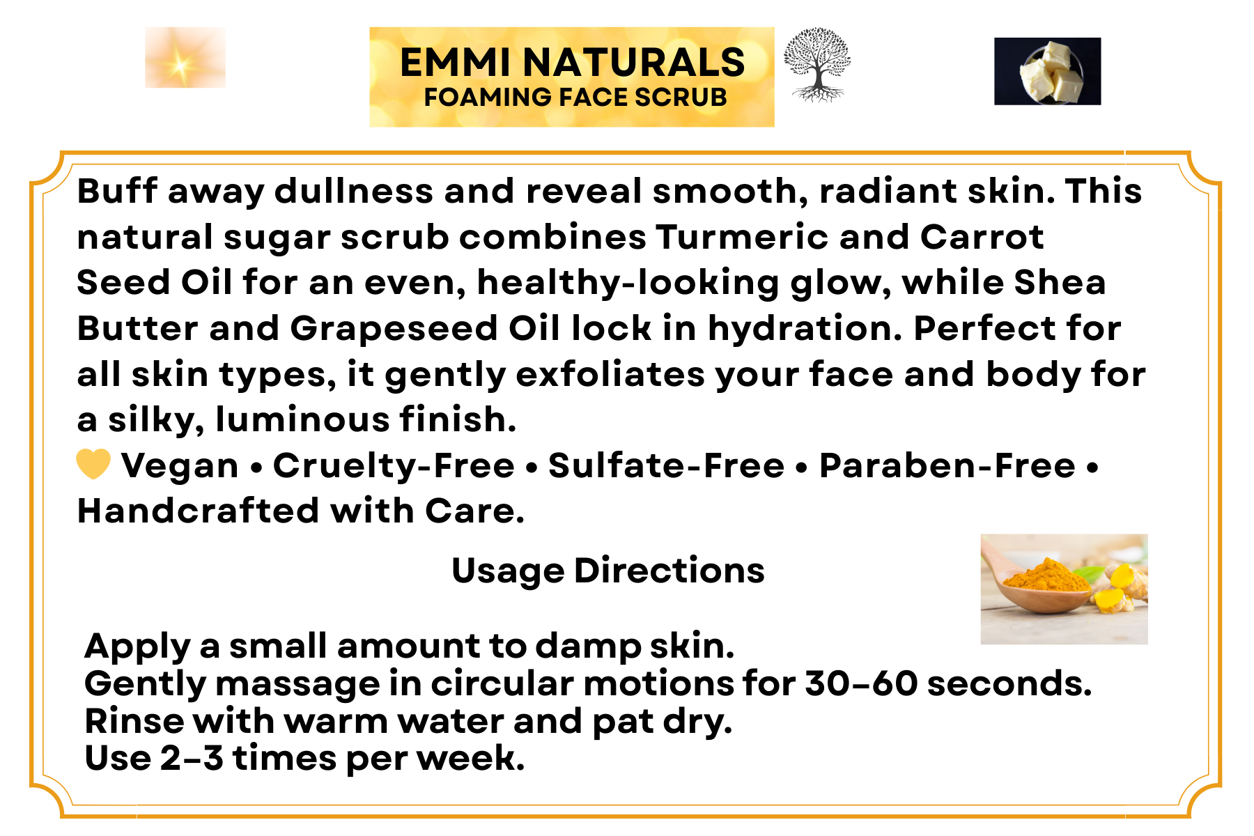 Glow Foaming face scrub drescription.png