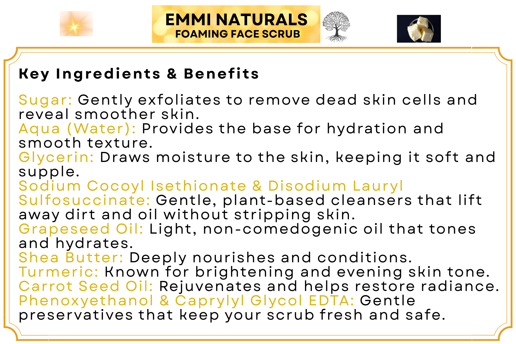 Glow Foaming face scrub key  ingredients benefits.png