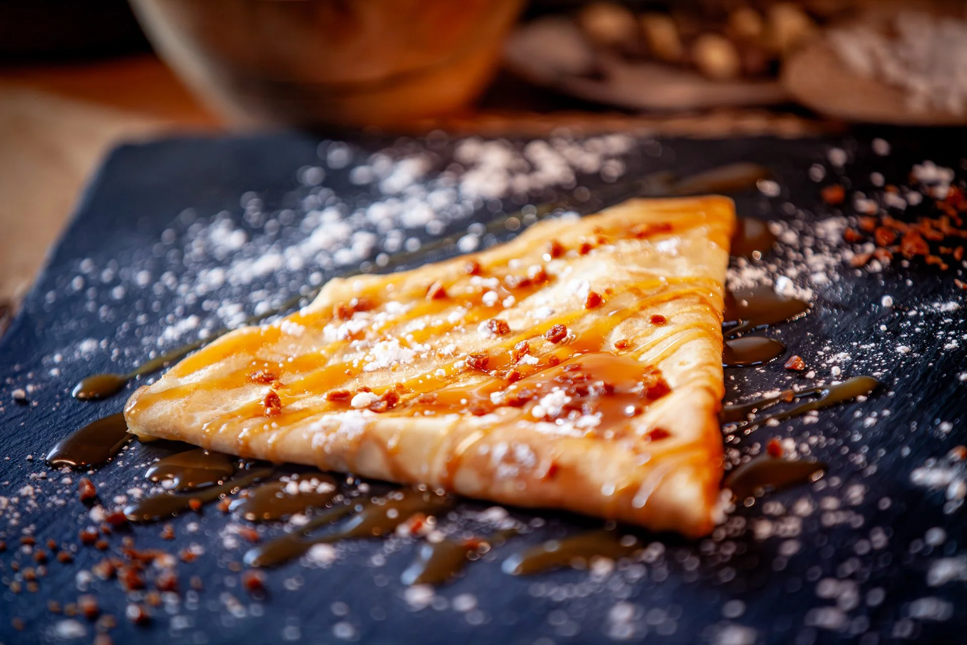 Food Truck Gwinizh-Du, Crêpe Caramel au beurre salé maison