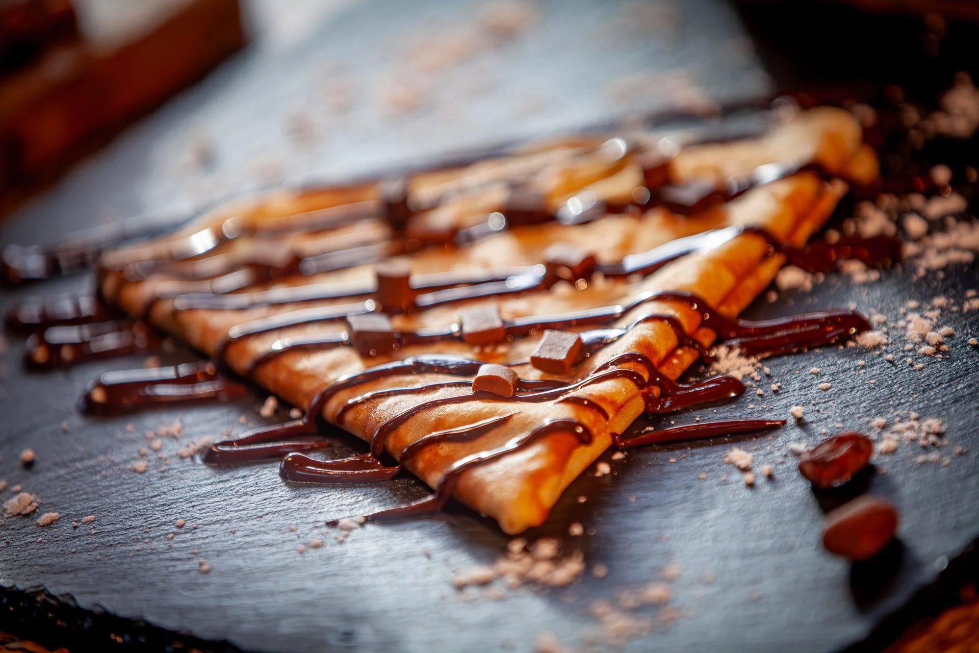 Food Truck Gwinizh-Du, Crêpe Chocolat maison