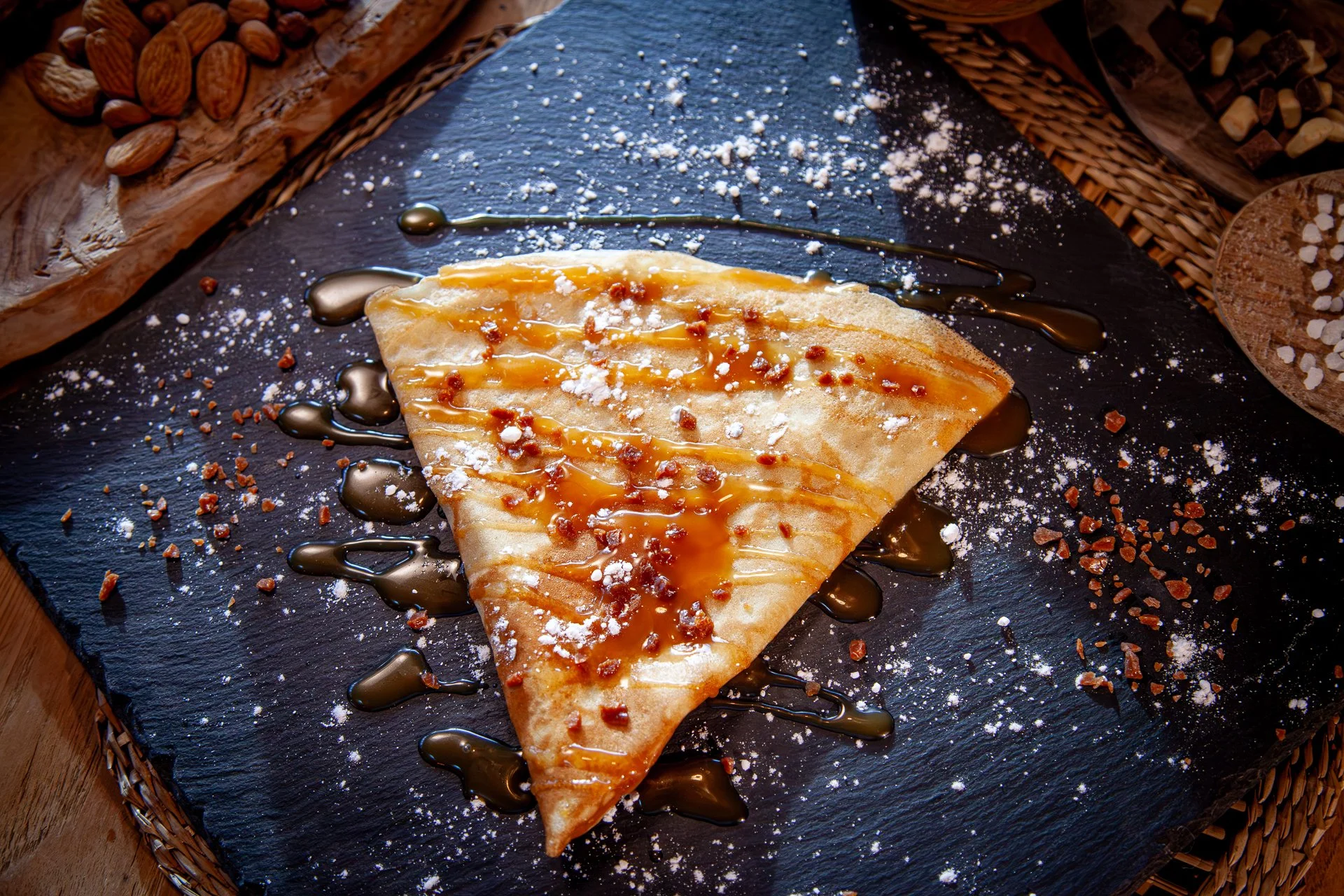 Food Truck Gwinizh-Du, Crêpe Caramel au beurre salé maison