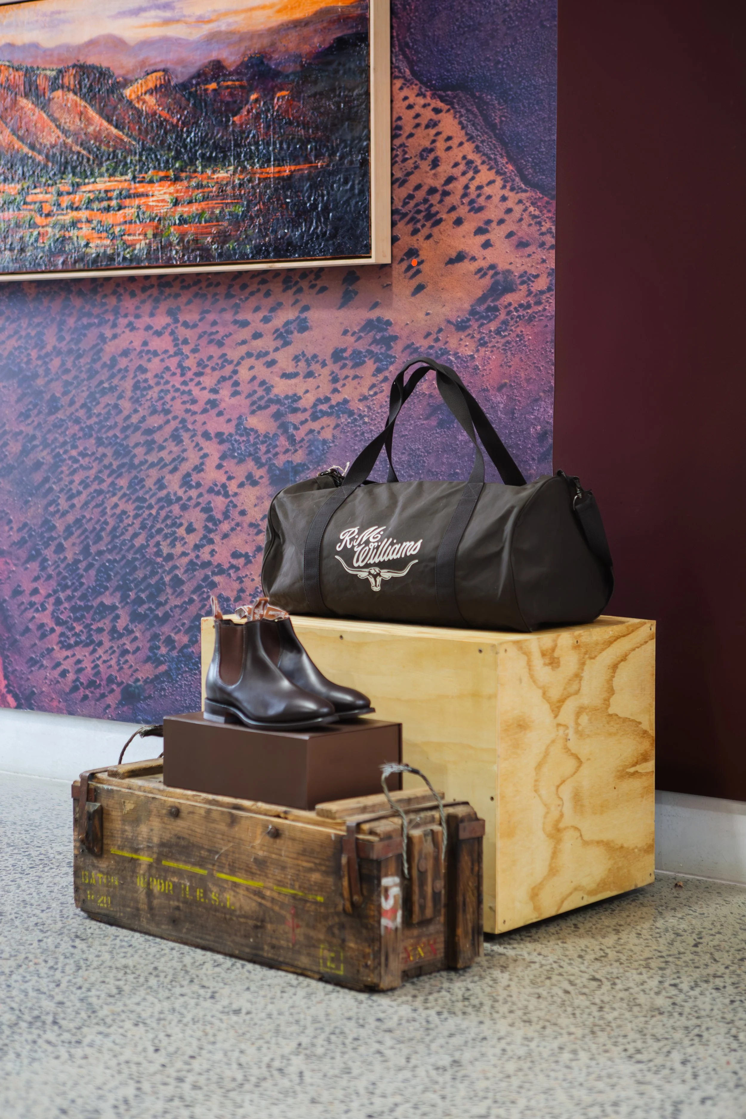 RM Williams X Michael Reid Gallery