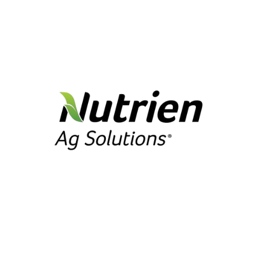The logo of Nutrien Ag Solutions, a company related to agribusiness solutions, featuring a green stylized leaf and black text.