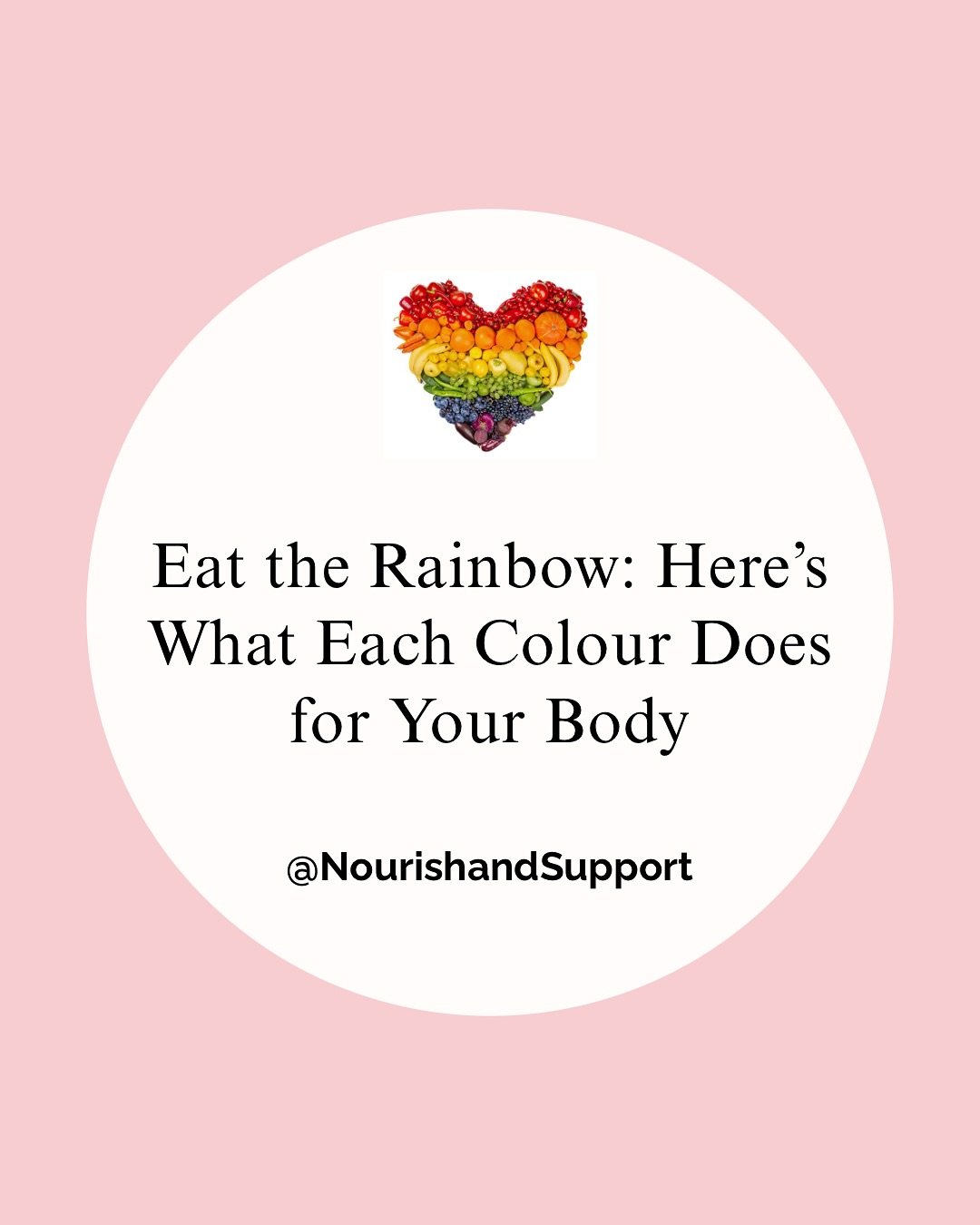 Ever heard the phrase “Eat the Rainbow”? π
It’s not just for kids — it’s science-backed. Each colour brings unique nutrients that support different parts of your body.
By mixing colours on your plate, you’re givin