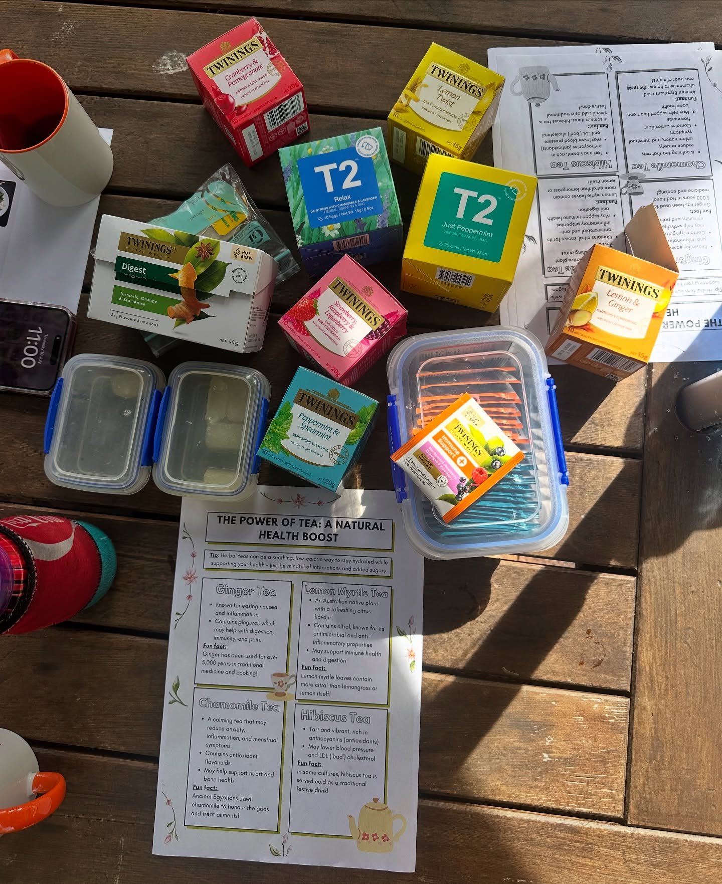 Every Thursday, I have the privilege of volunteering at an Aboriginal Health Service. Today, we explored the world of herbal teas — sharing and tasting a beautiful variety that connects culture, wellness, and community. πΏπ« #CommunityNutrition