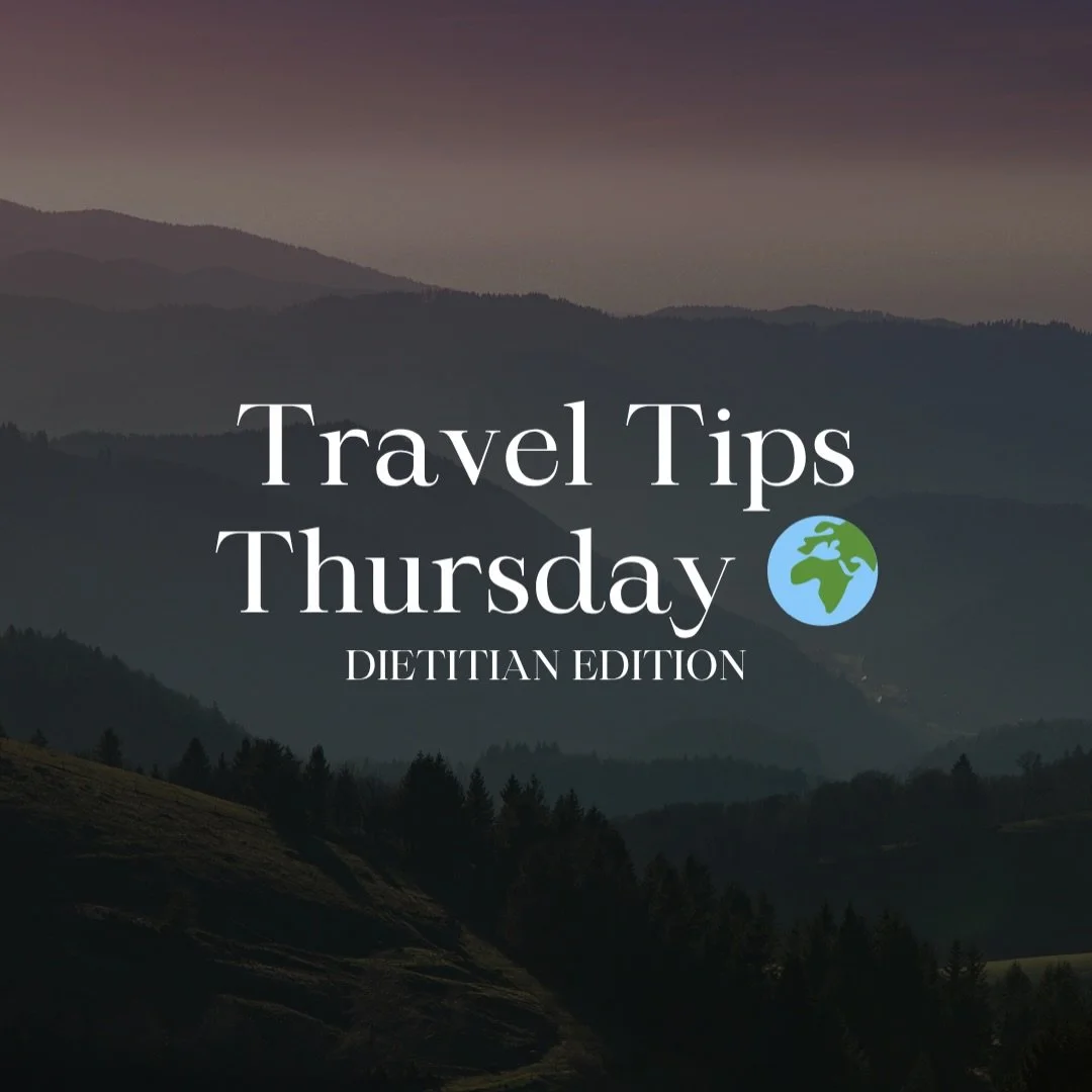 Travel Tip Thursday ✈️🌿
Eating well while traveling doesn&rsquo;t have to be hard! Pack smart snacks like nuts, fruit, or protein bars to keep your energy up and avoid relying on convenience foods.
Balance, not perfection 💛