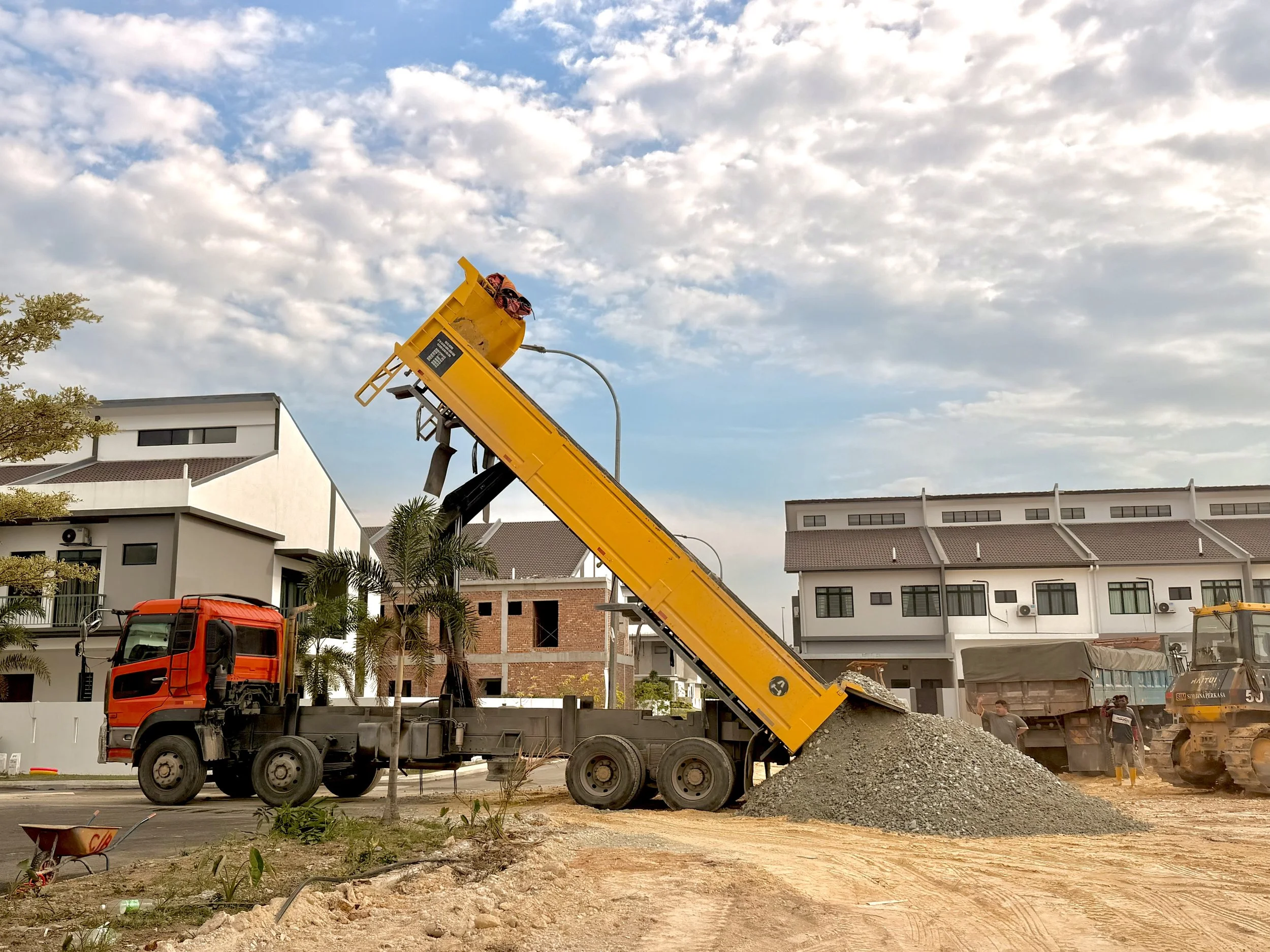 CRUSHER RUN SUPPLY, CRUSHER RUN DELIVERY, LORRY LOGISTIC SUPPLY