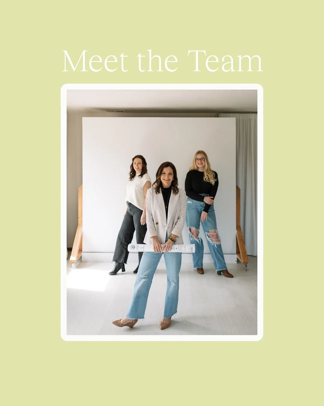 The Team. 

#newbrand #launchday #meettheteam