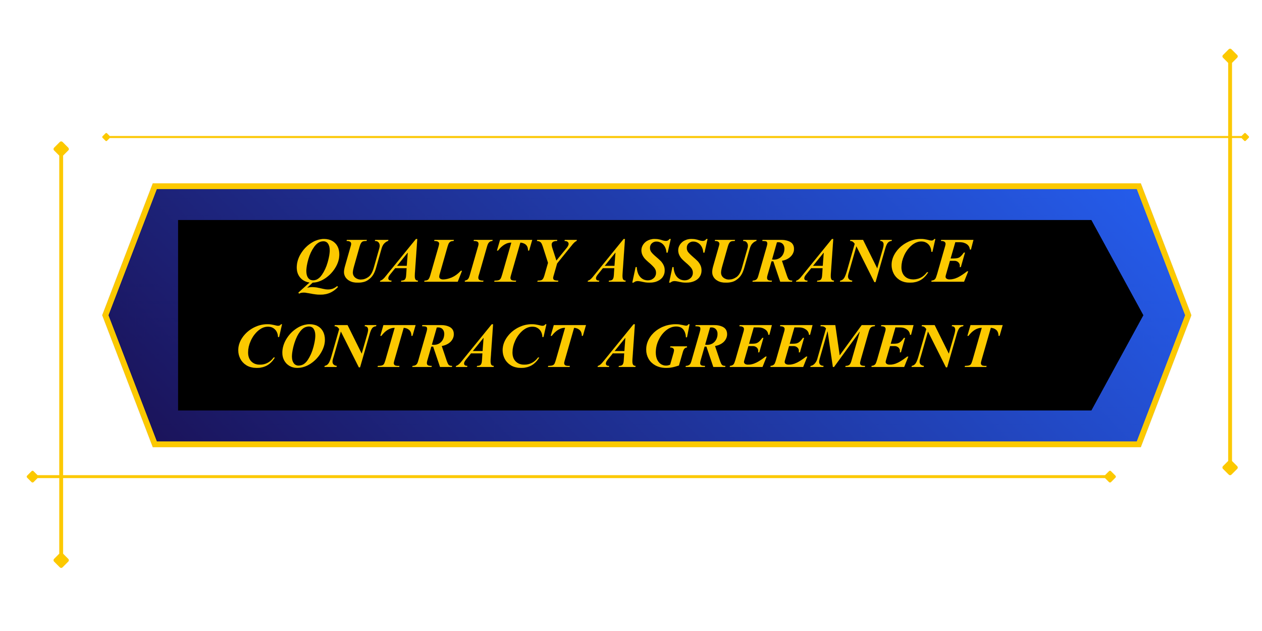 Quality Assurance Contract Agreement Badge ID