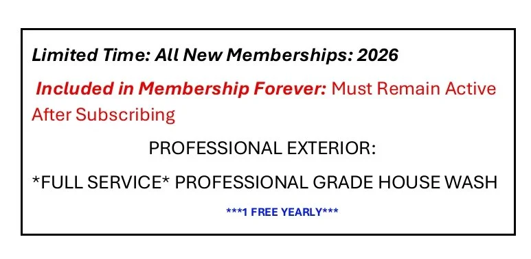 Limited Time: All New Memberships: 2026 
 Included in Membership Forever: Must Remain Active After Subscribing