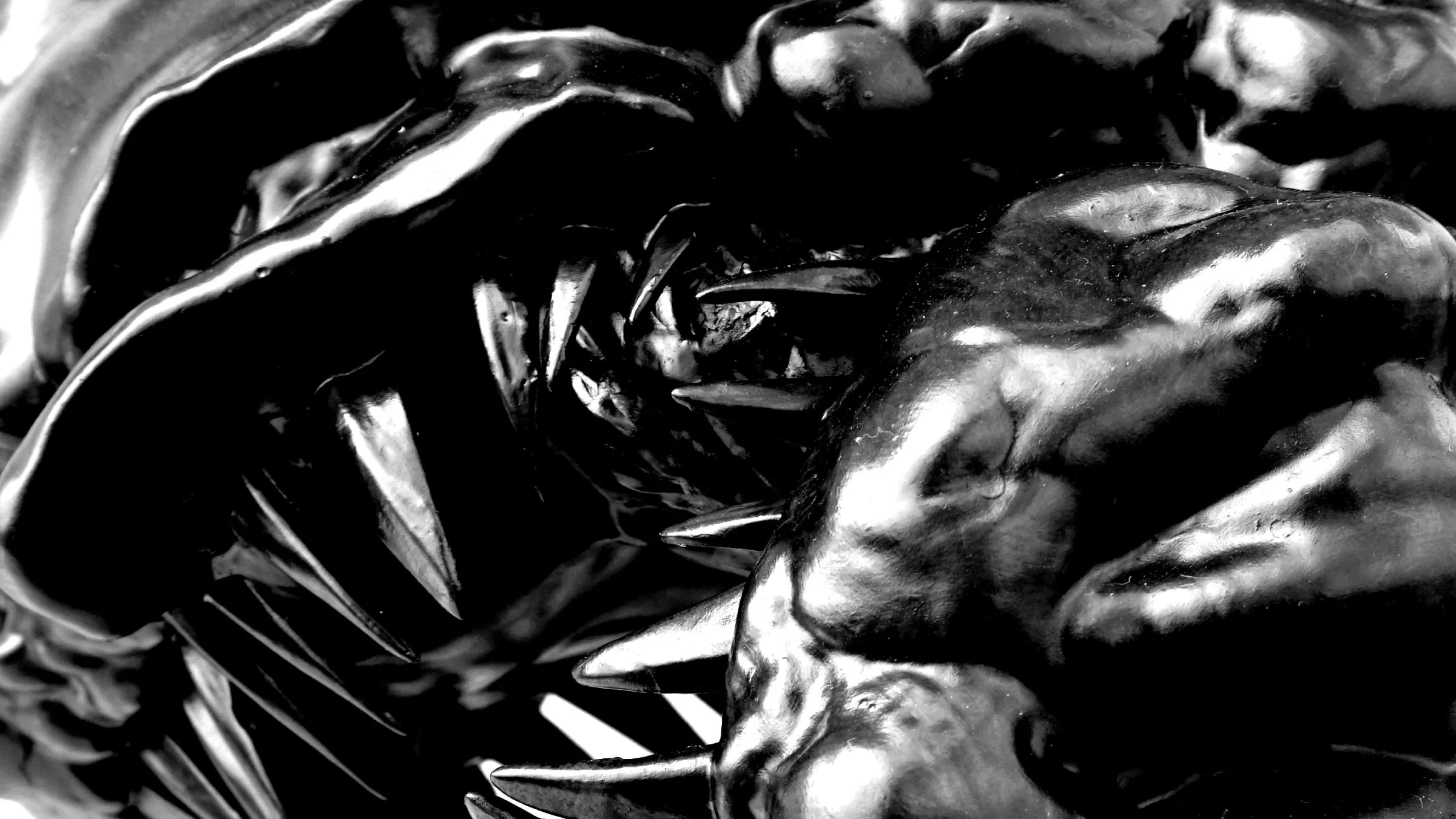 TOSA-MARA sculpture by Ratthakorn Disjaiyen, representing internal anger as a monster.