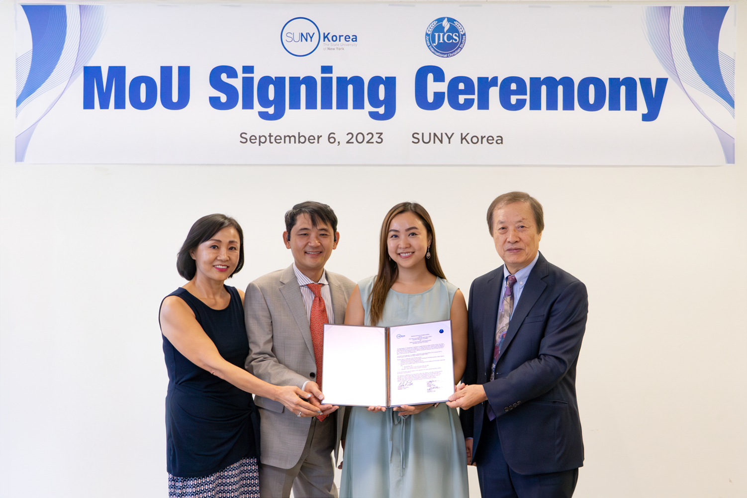 MOU Signing Ceremony with SUNY Korea