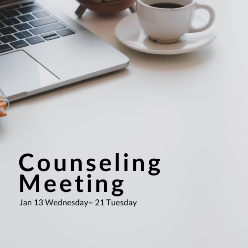 Counseling Meeting for Jr.High with Ms. Mindy