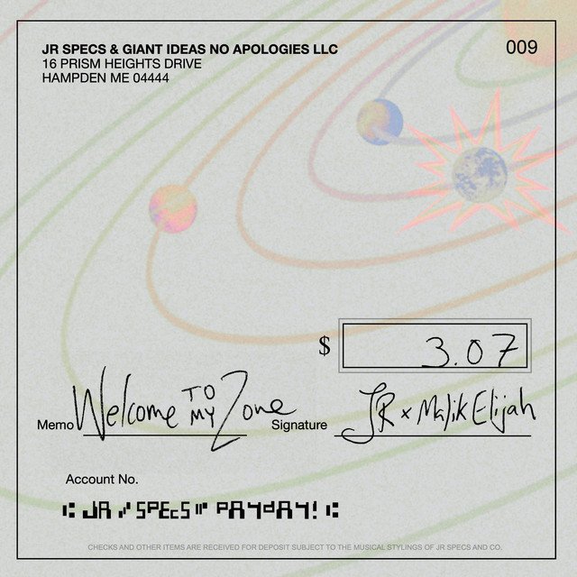 "Welcome to my Zone" by JR SPECS, Malik Elijah. Produced by Henry Elkind