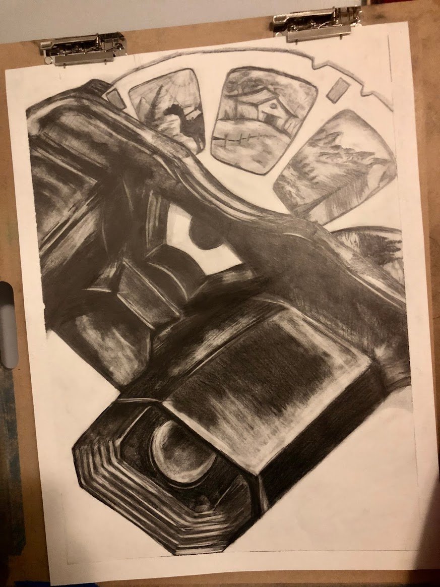 Viewfinder drawing - Made in November, 2018