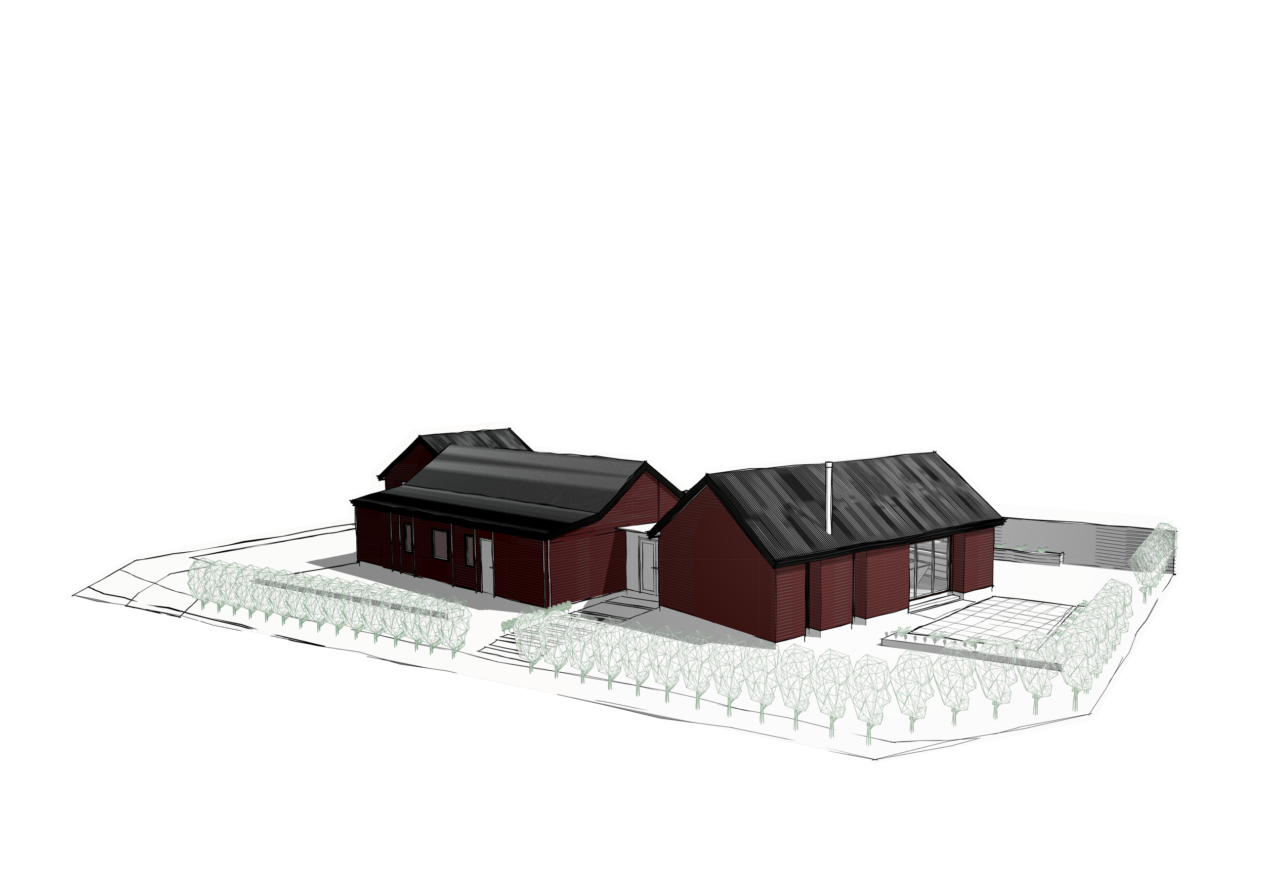 New home design in Clyde, Central Otago, designed by the team at Candela Arkitektur — architects, draughtsmen, and residential designers based in Queenstown, Wanaka, Cromwell, Alexandra, and Invercargill.