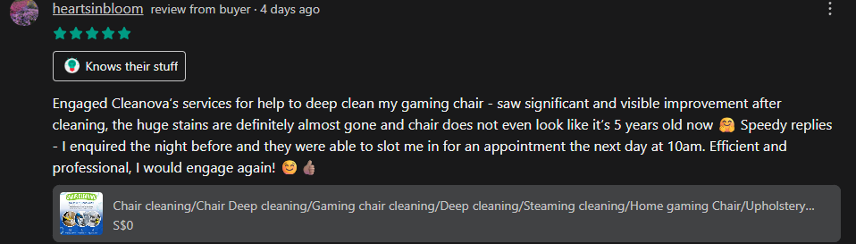 Cleanova Good Review 2