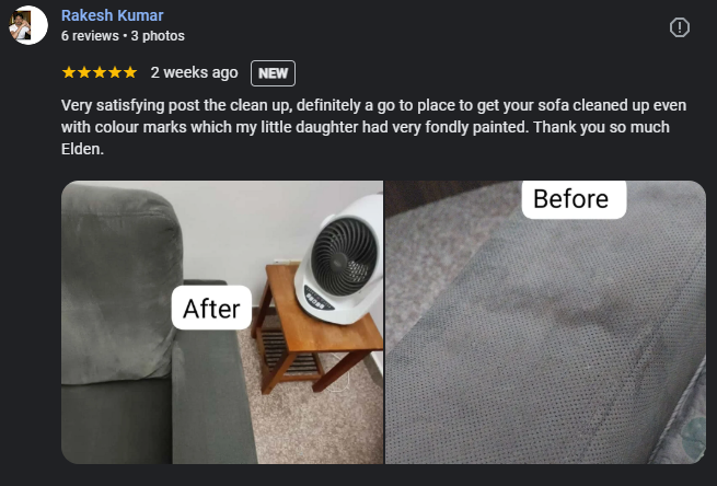 Cleanova 5* Google Review 3