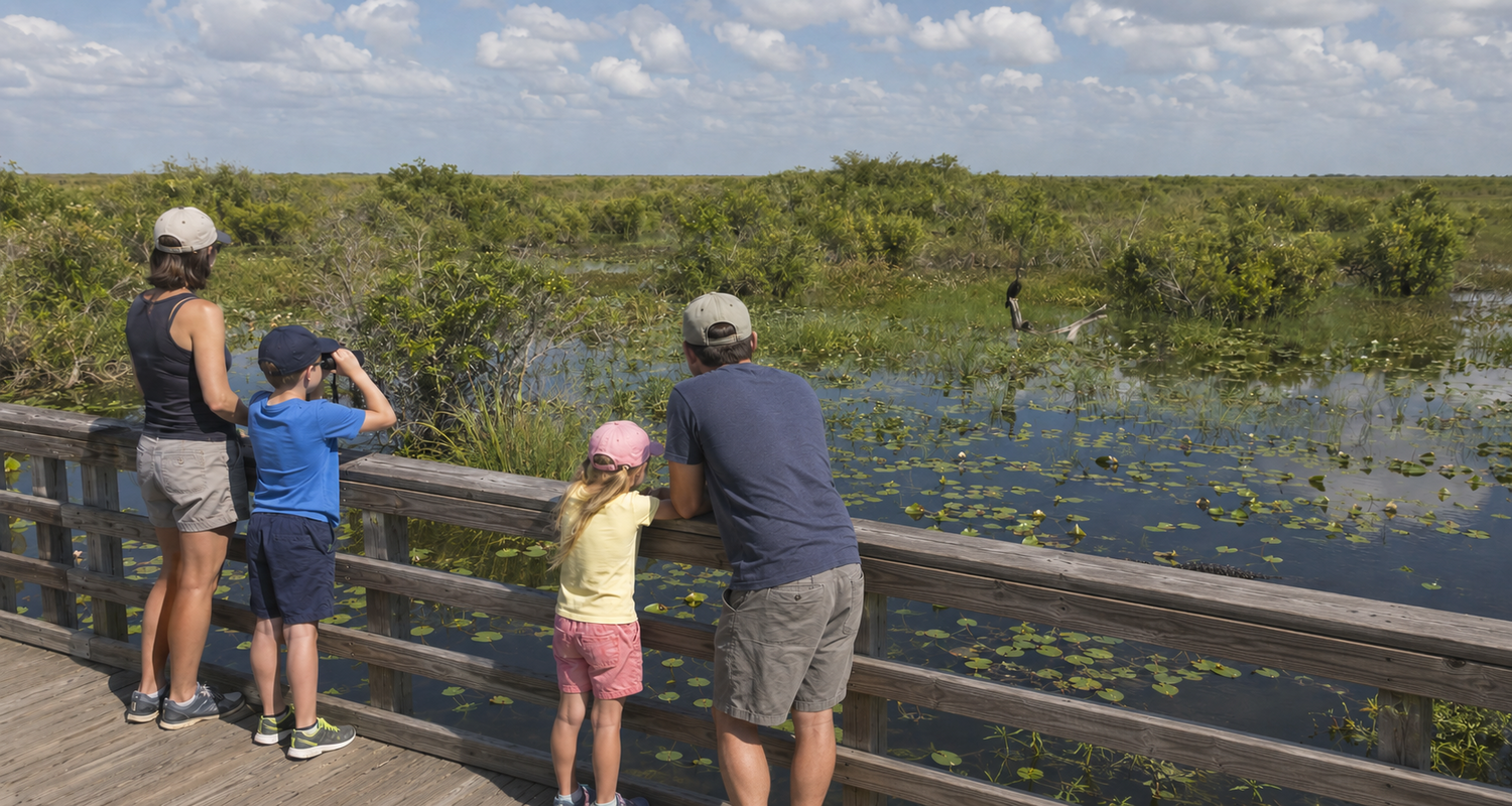What Wildlife Can Kids Spot at Everglades National Park?