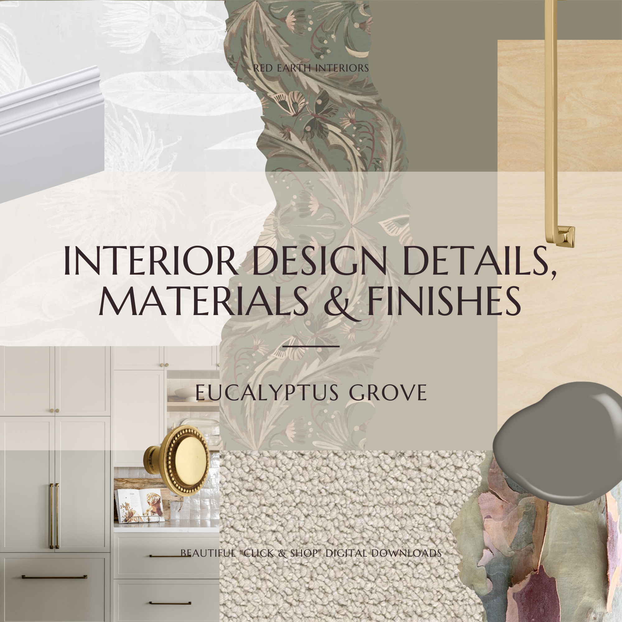 EUCALYPTUS GROVE // Interior Design Material Library