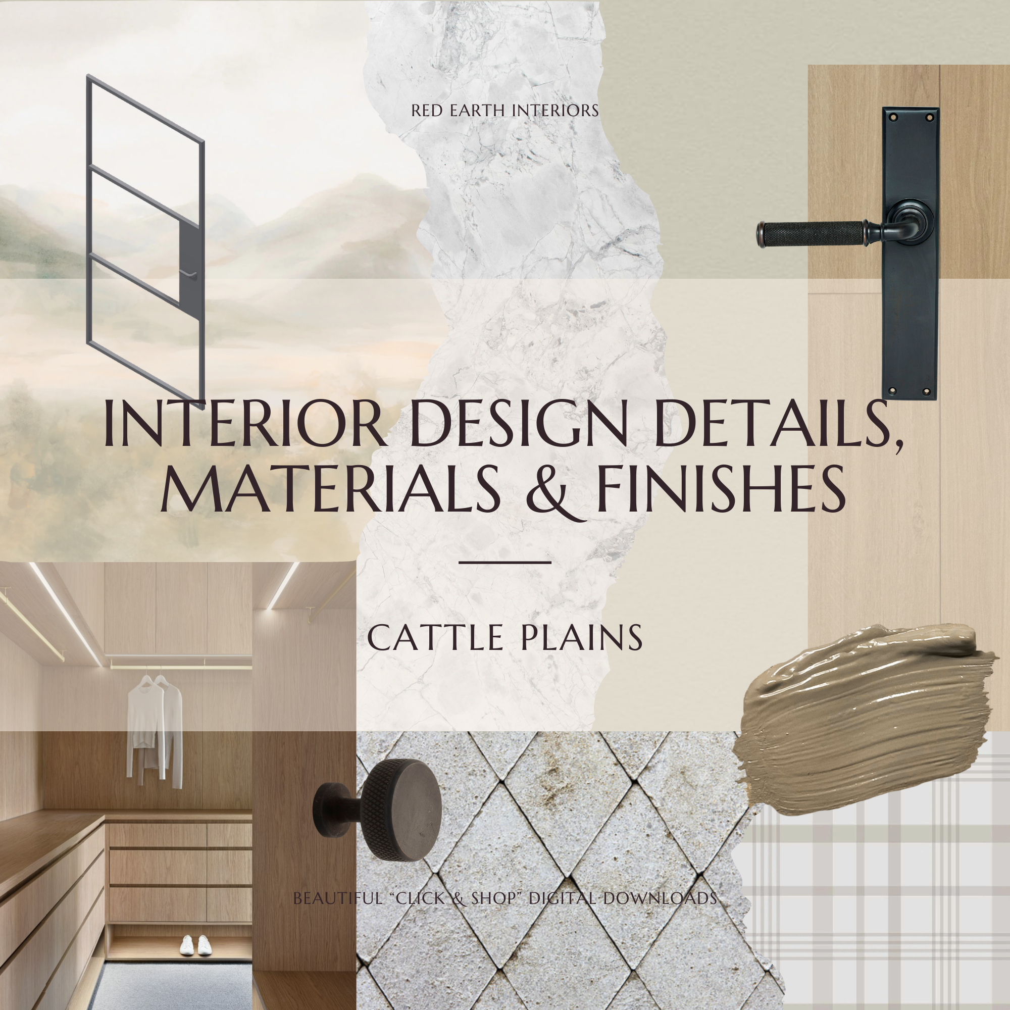 CATTLE PLAINS // Interior Design Material Library