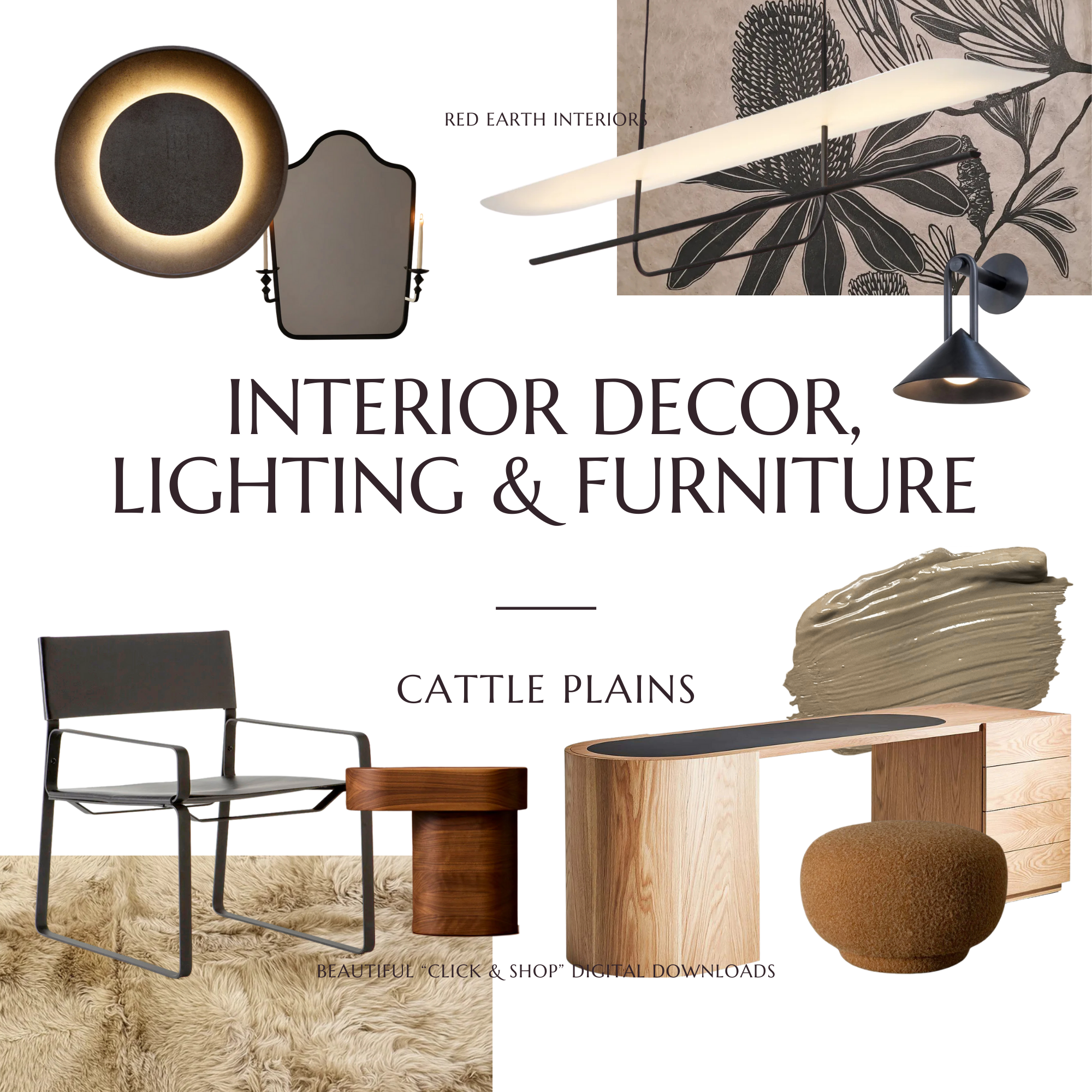 CATTLE PLAINS // Interior Decor + Feature Furniture
