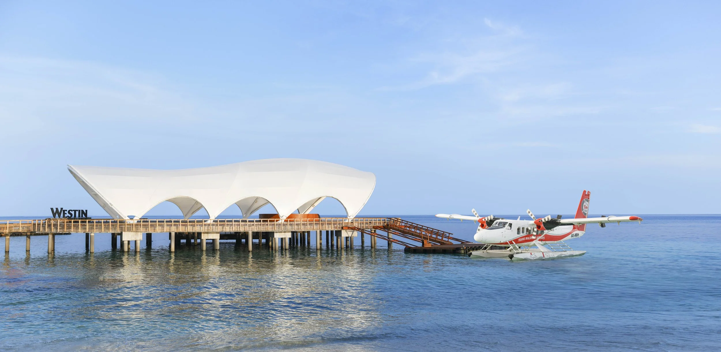 Westin Miriandhoo Maldives - Arrival Jetty